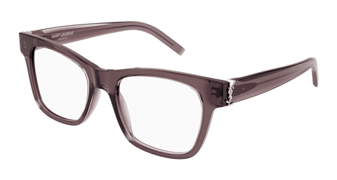 Brown Eyeglasses Saint Laurent 889652421346