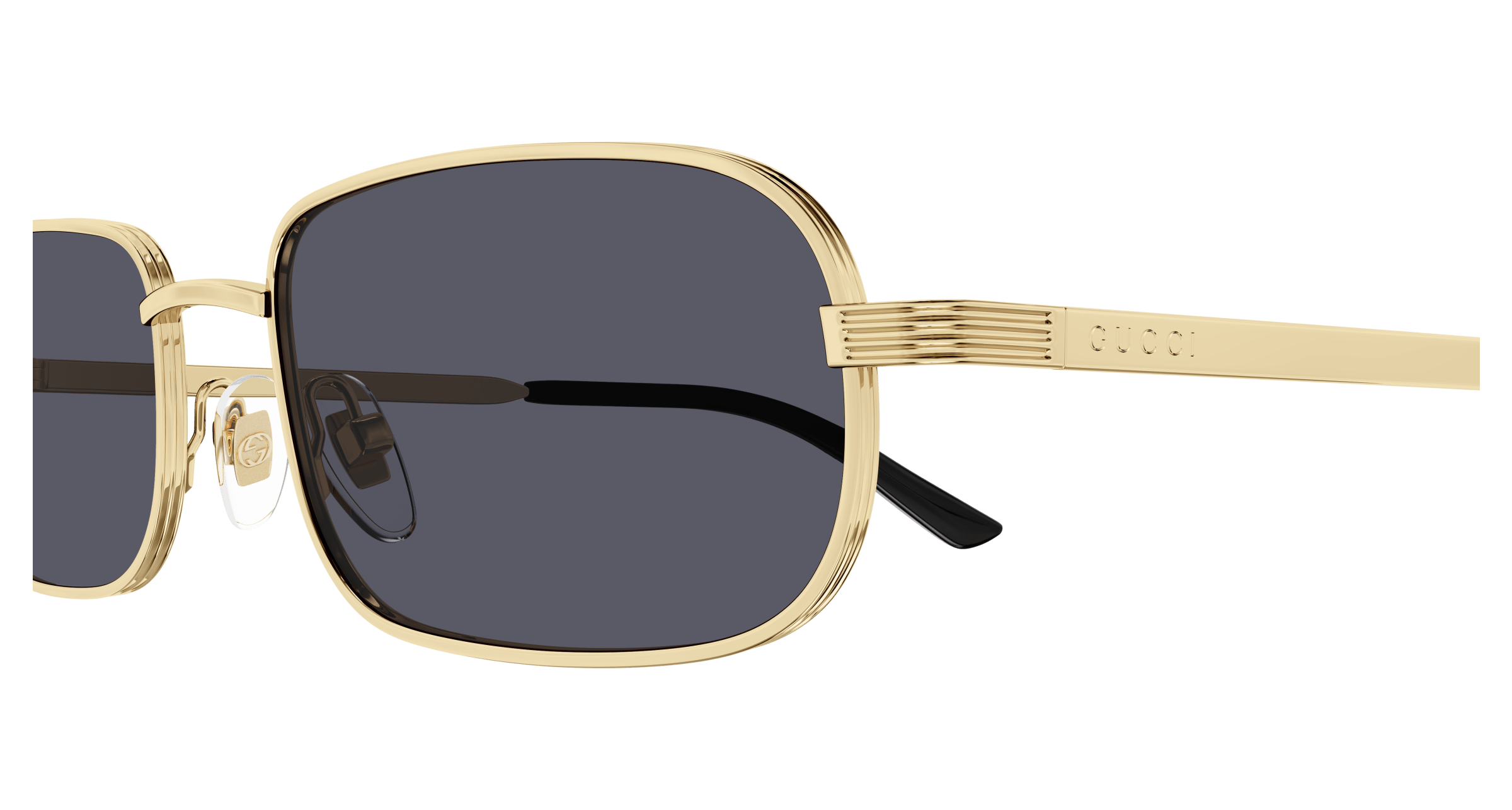 Gold Sunglasses Gucci 889652439242