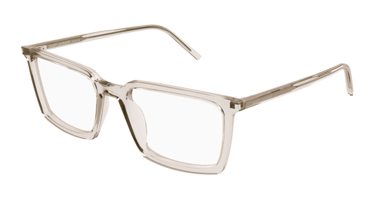 Beige Eyeglasses Saint Laurent 889652445946