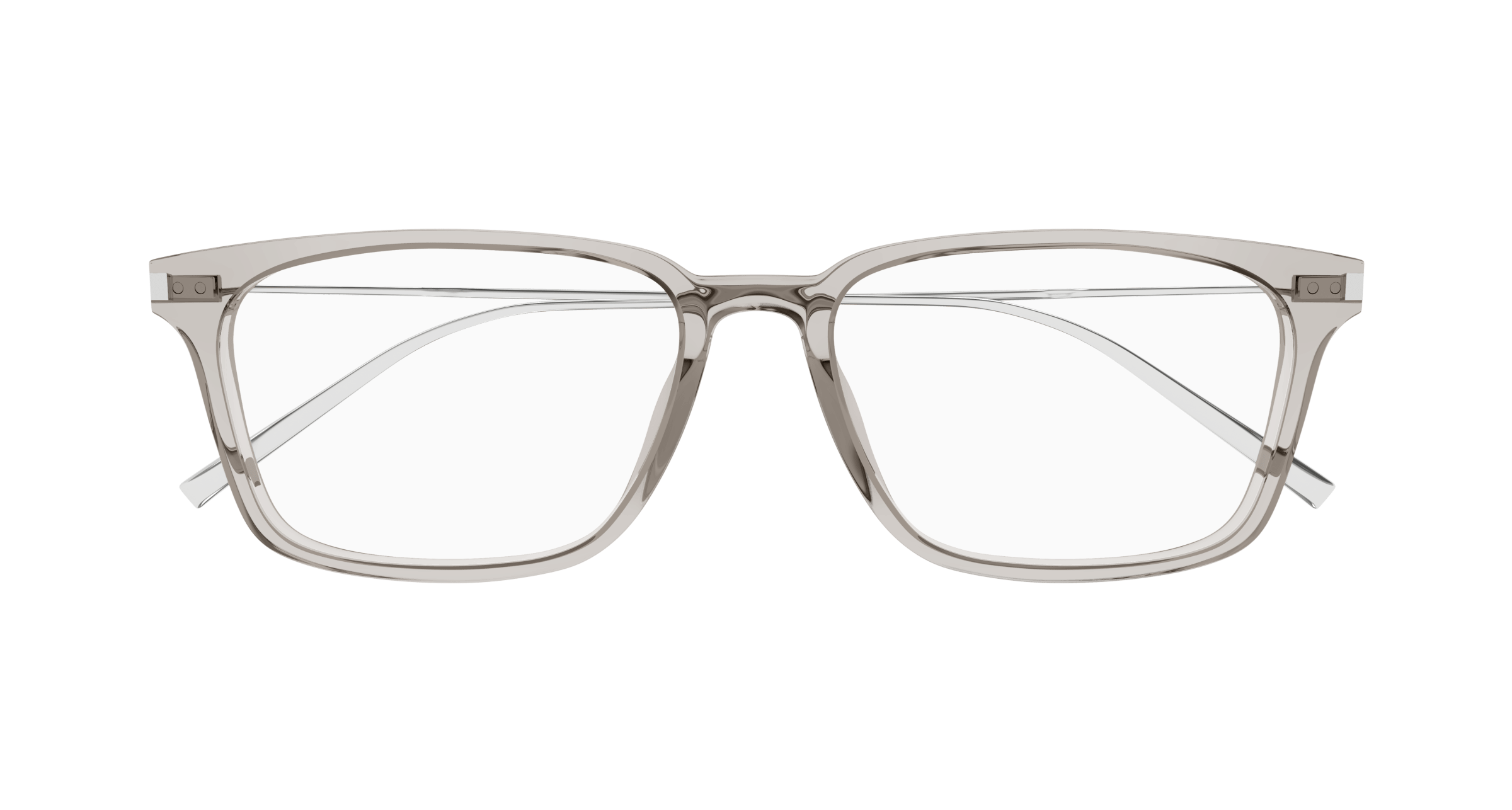 Beige Eyeglasses Saint Laurent 889652445984