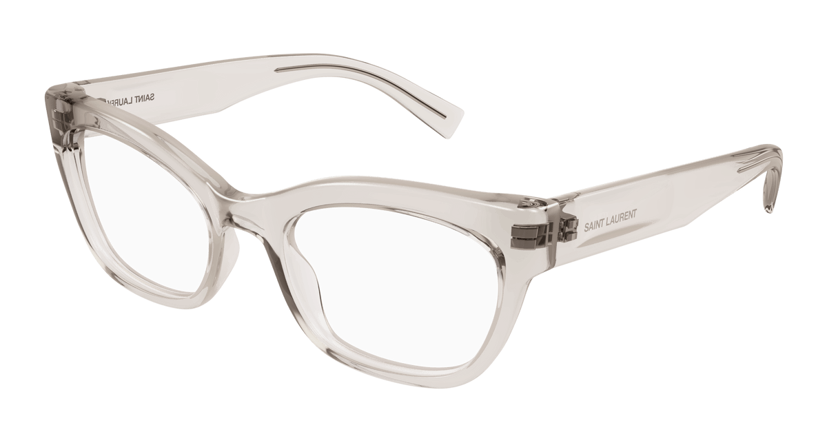 Beige Eyeglasses Saint Laurent 889652453729