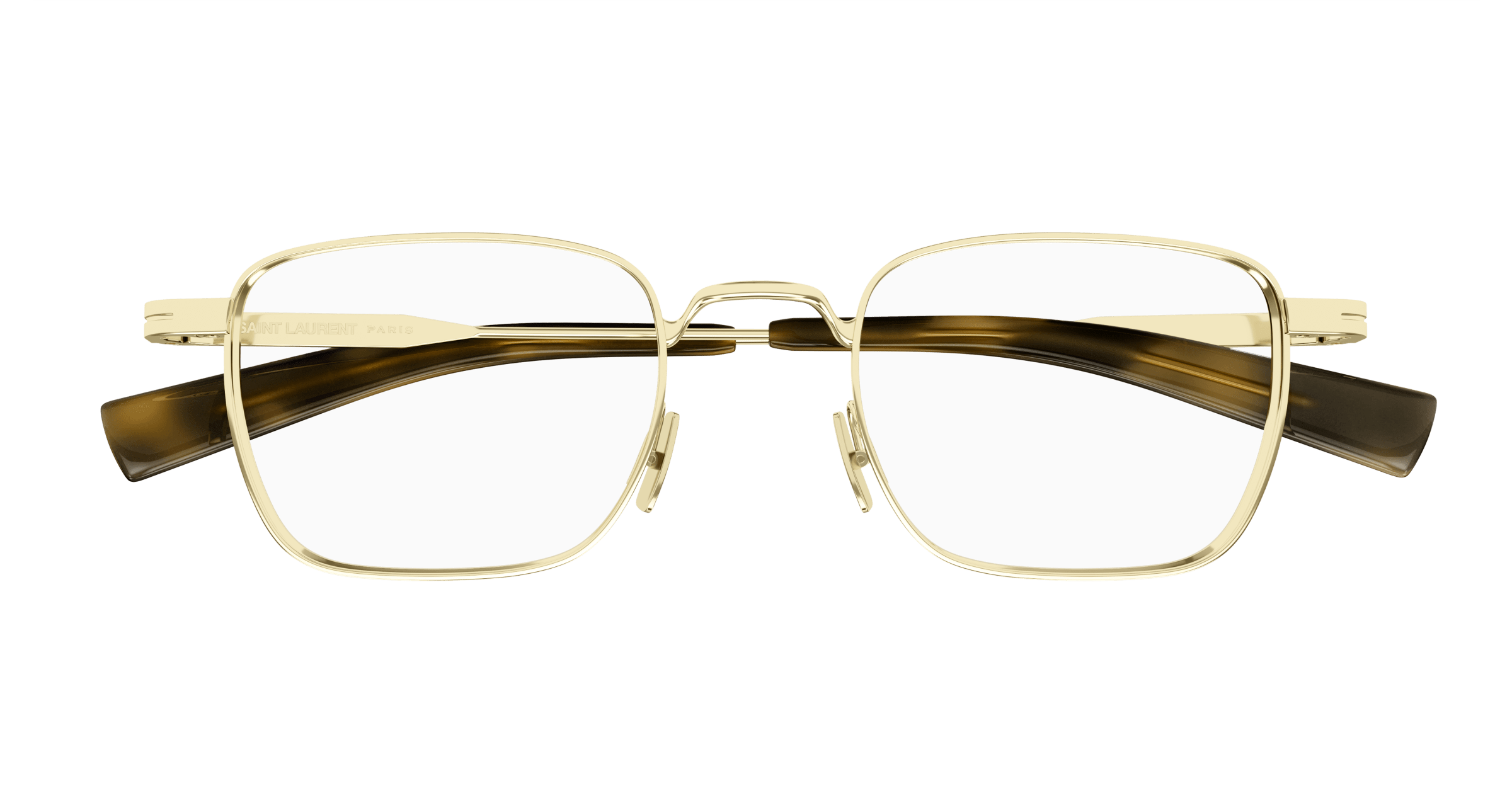 Gold Eyeglasses Saint Laurent 889652516639