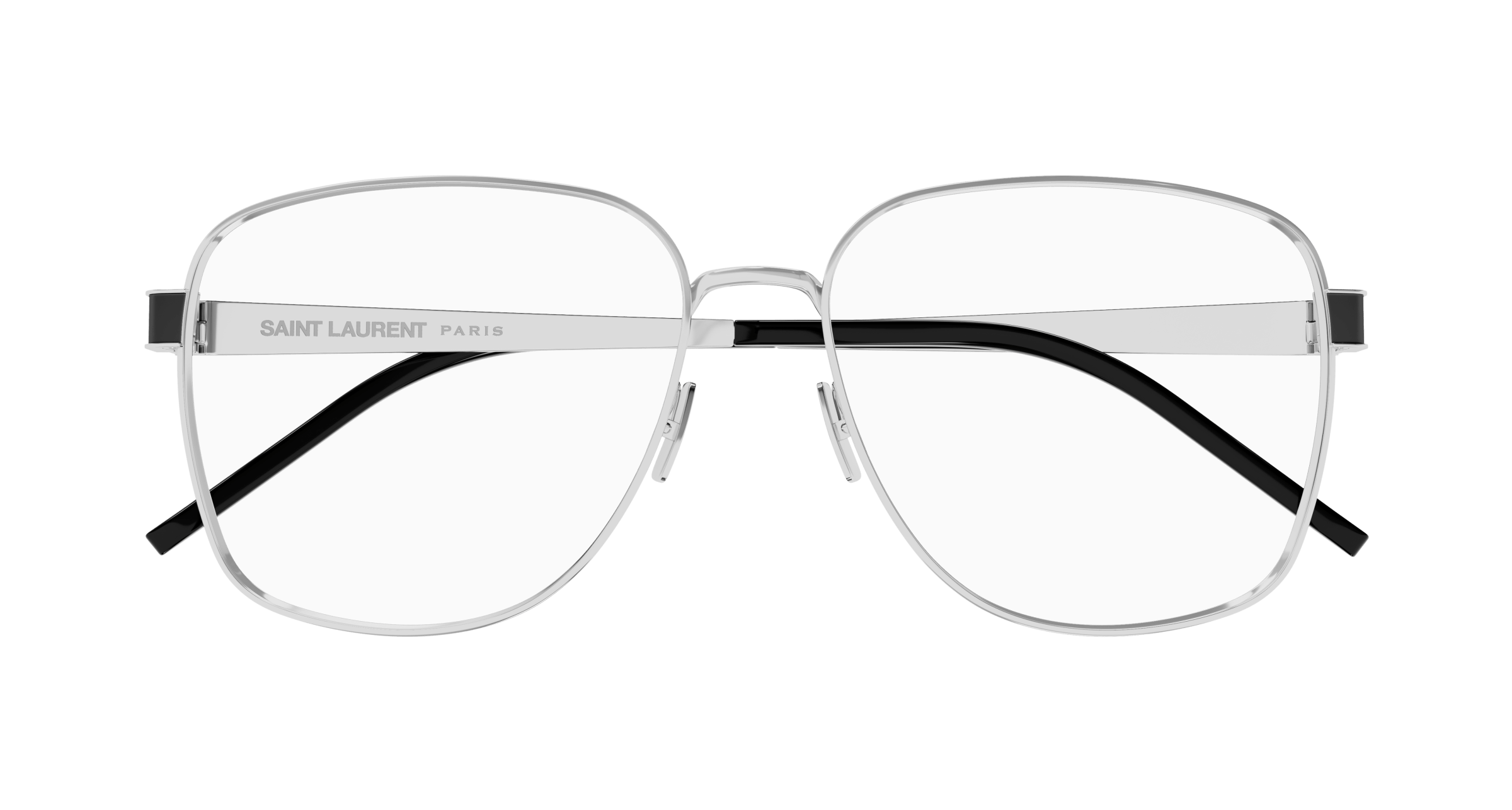 Silver Eyeglasses Saint Laurent 889652491059