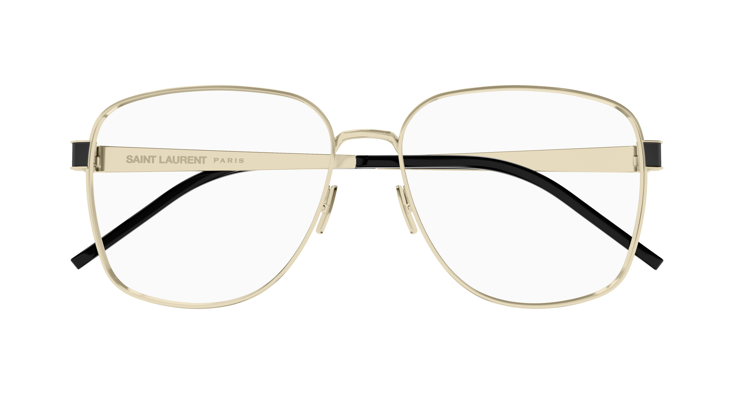 Gold Eyeglasses Saint Laurent 889652491066