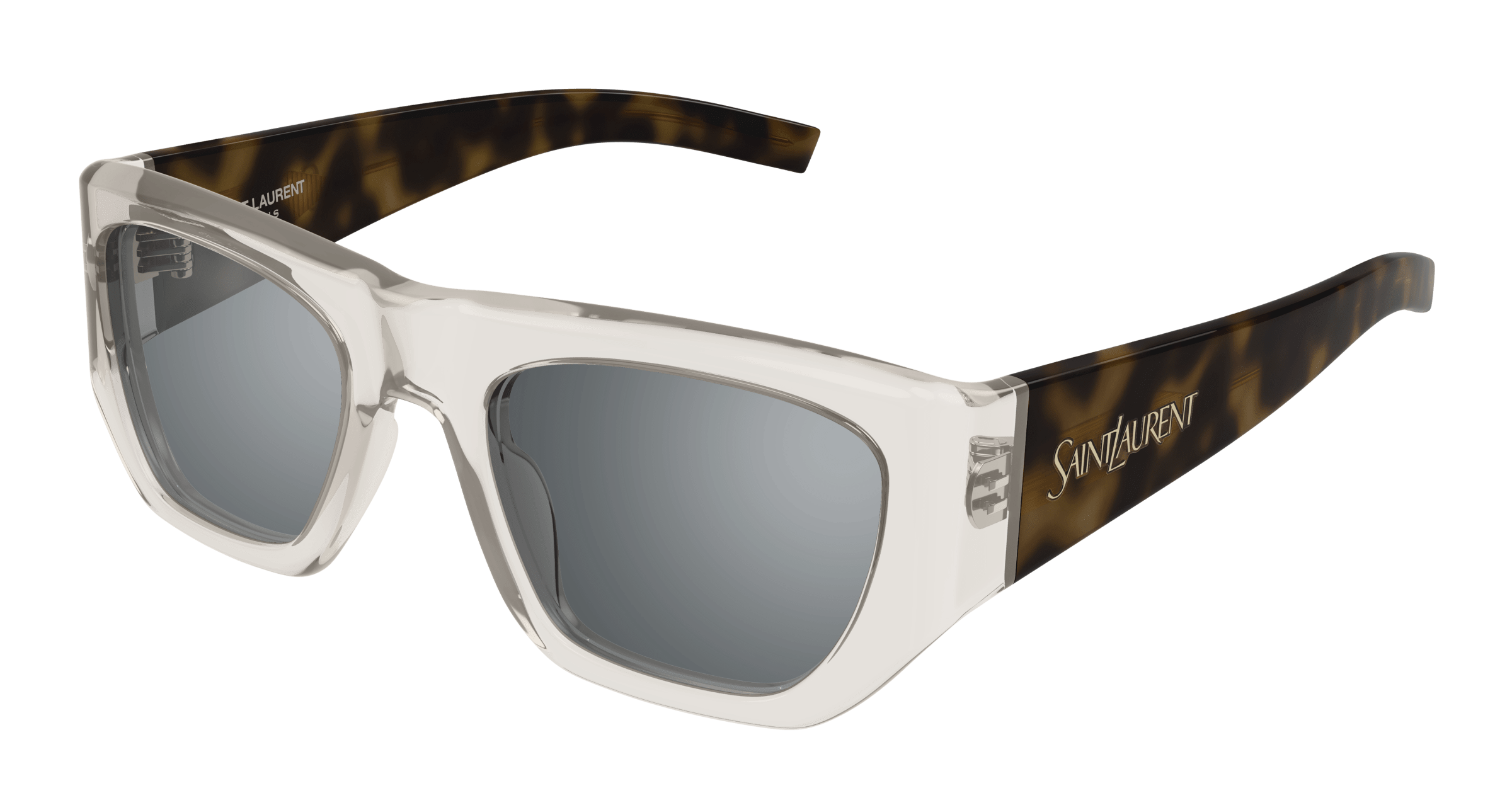 Beige Sunglasses Saint Laurent 889652521015