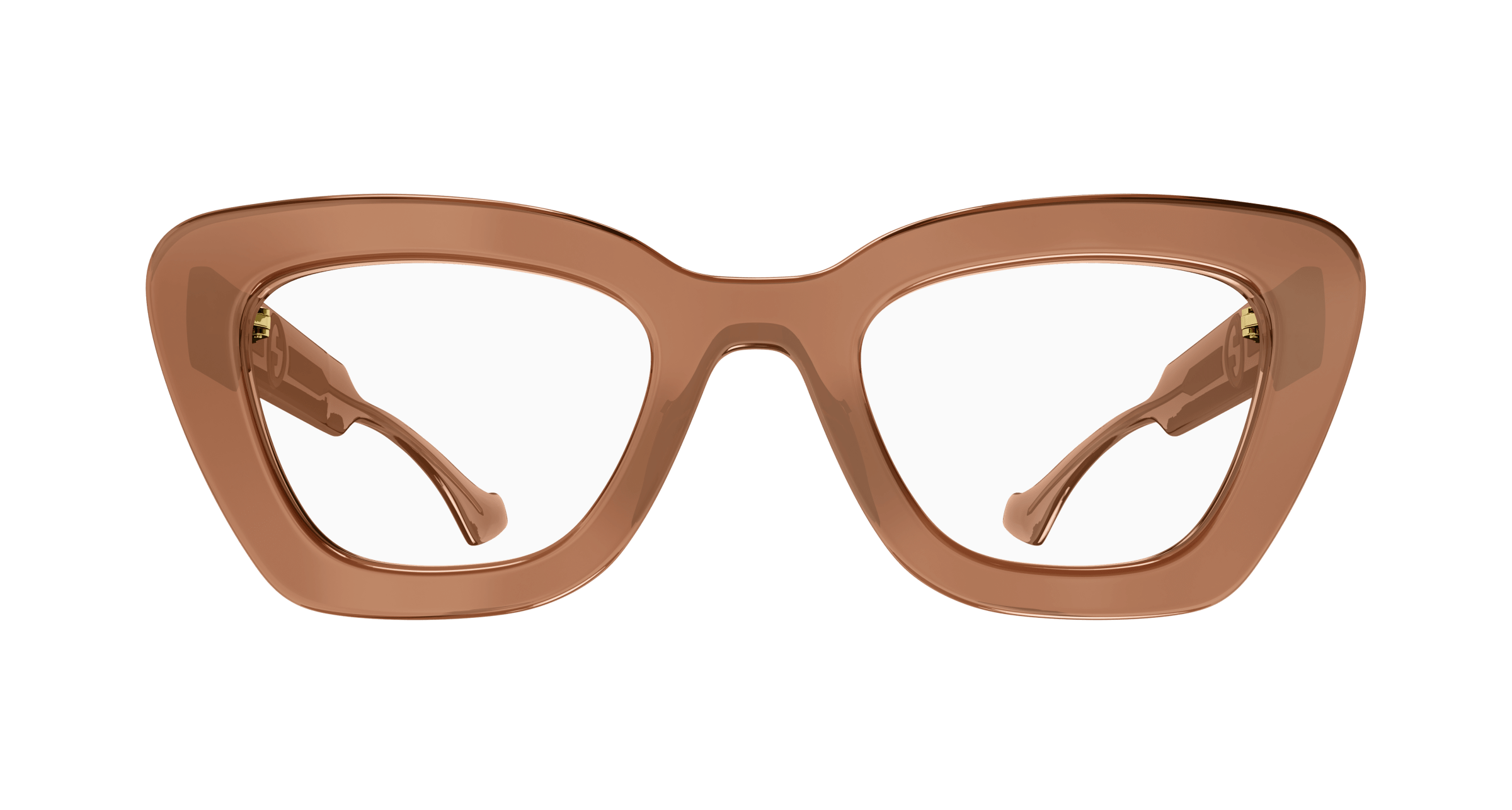 Brown Eyeglasses Gucci 889652469638