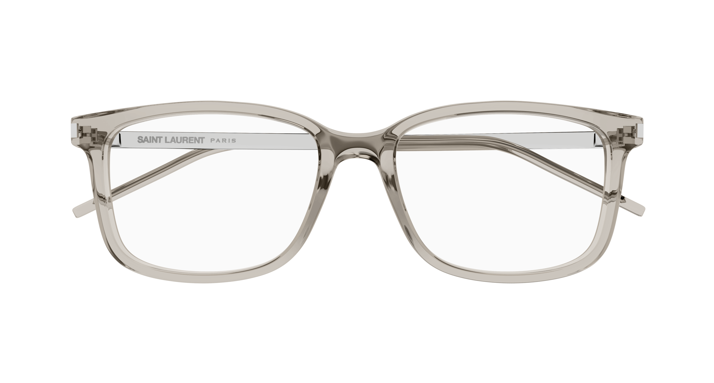 Beige Eyeglasses Saint Laurent 889652488226