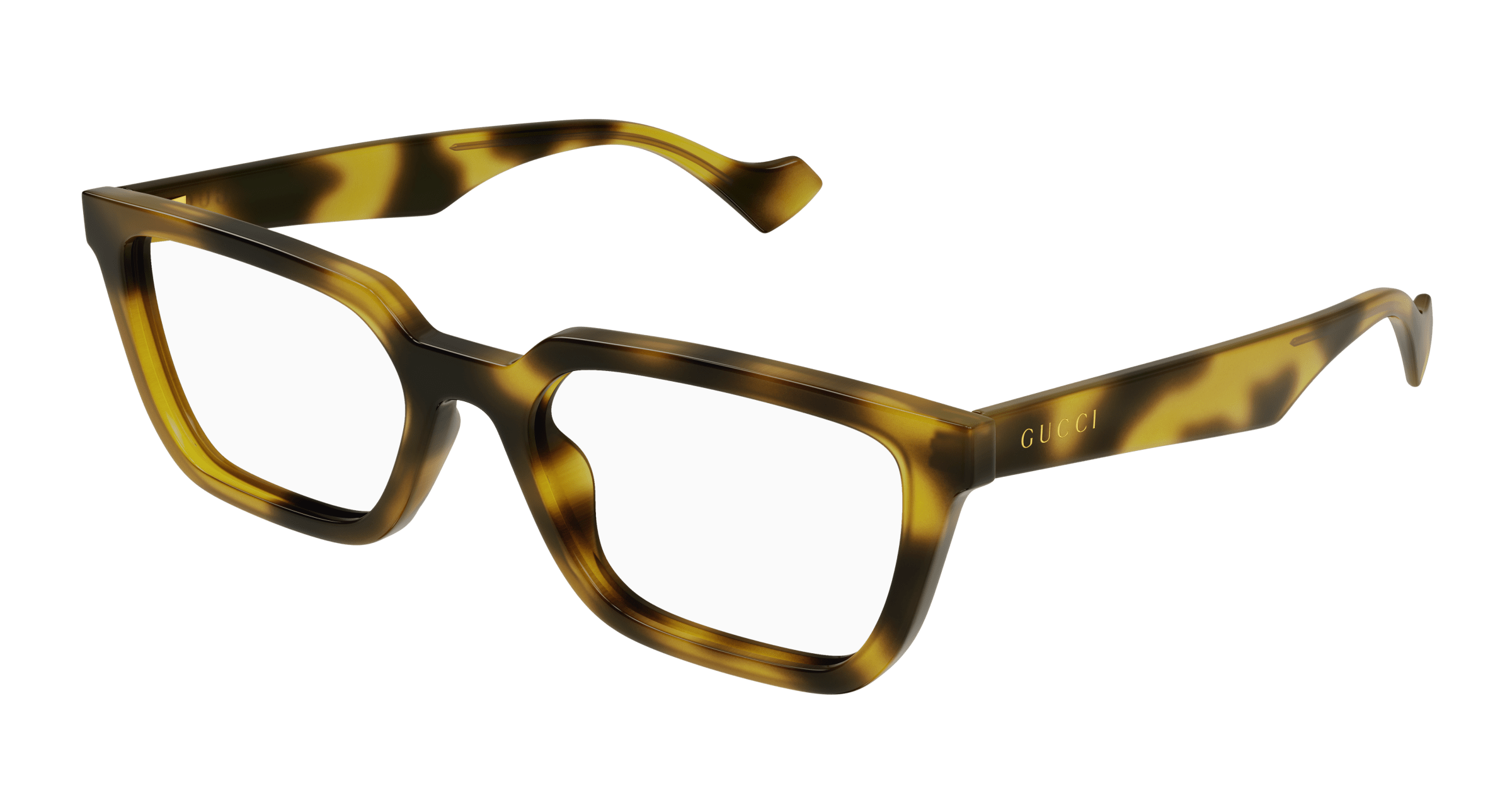 Yellow Eyeglasses Gucci 889652467894