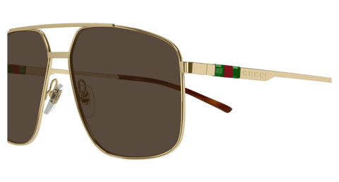 Gold Sunglasses Gucci 889652499918