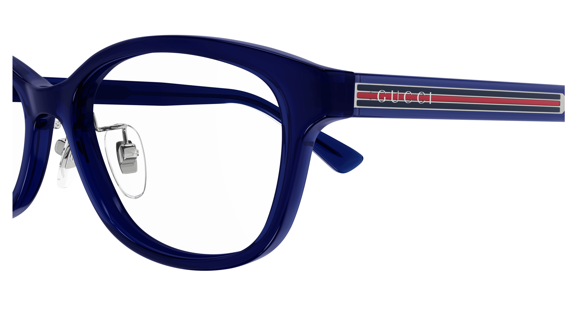 Blue Eyeglasses Gucci 889652473819