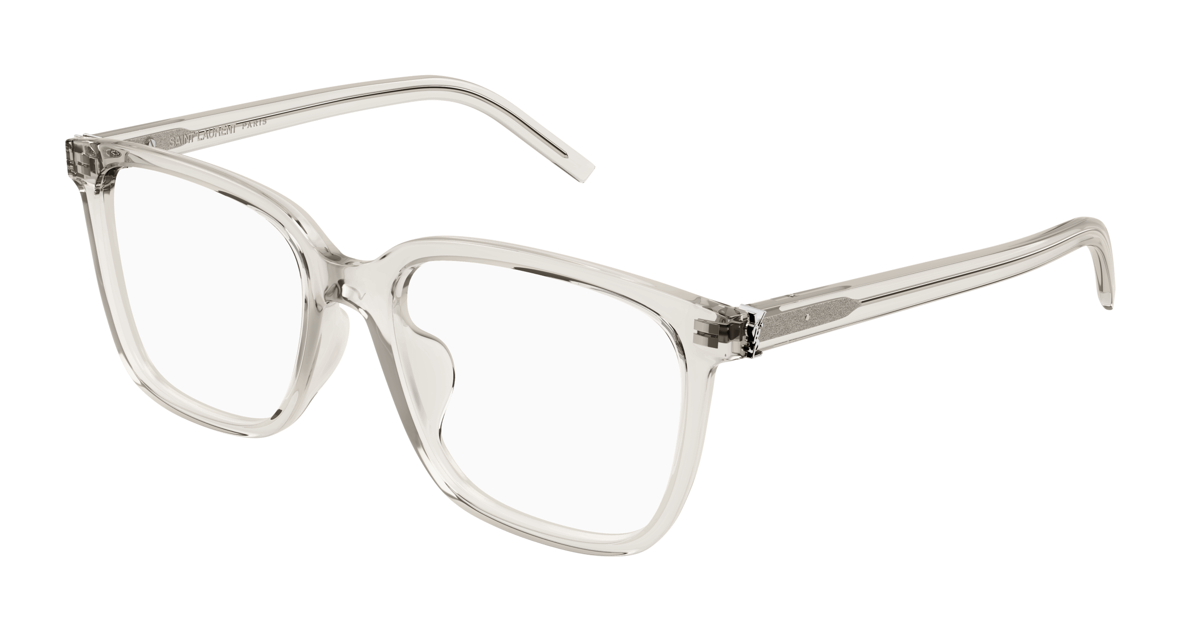 Beige Eyeglasses Saint Laurent 889652517209