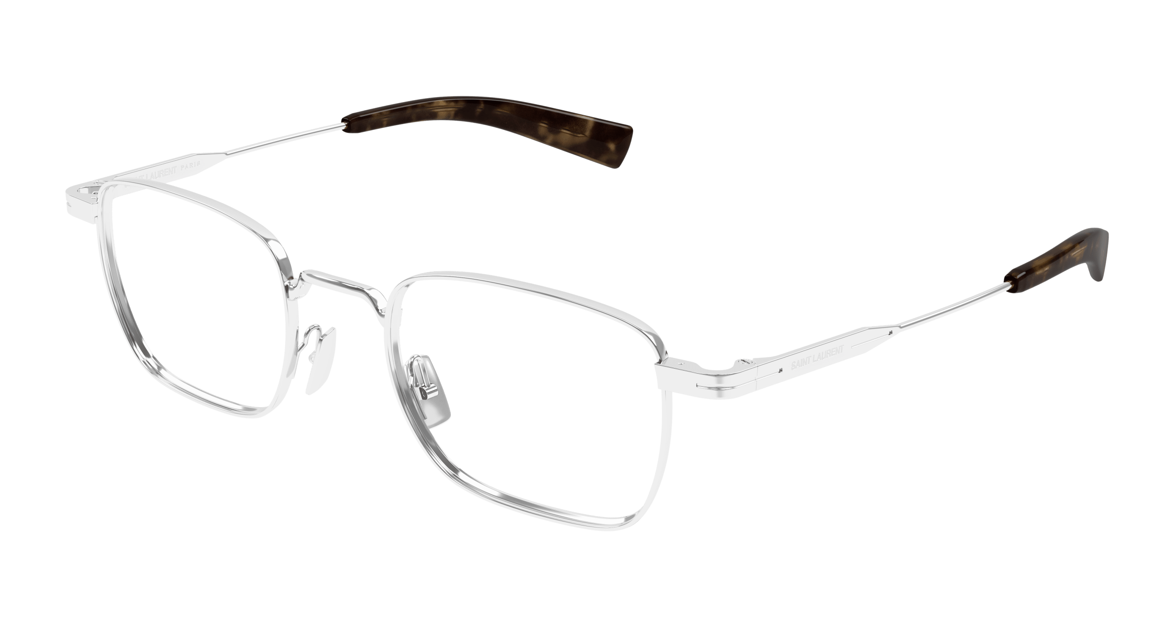 Silver Eyeglasses Saint Laurent 889652516622