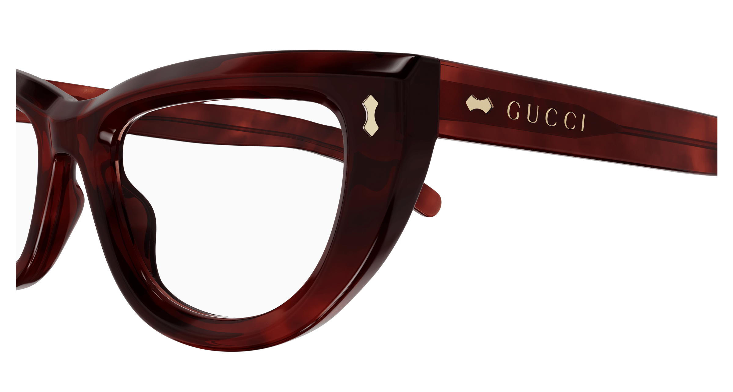 Havana Eyeglasses Gucci 889652467597