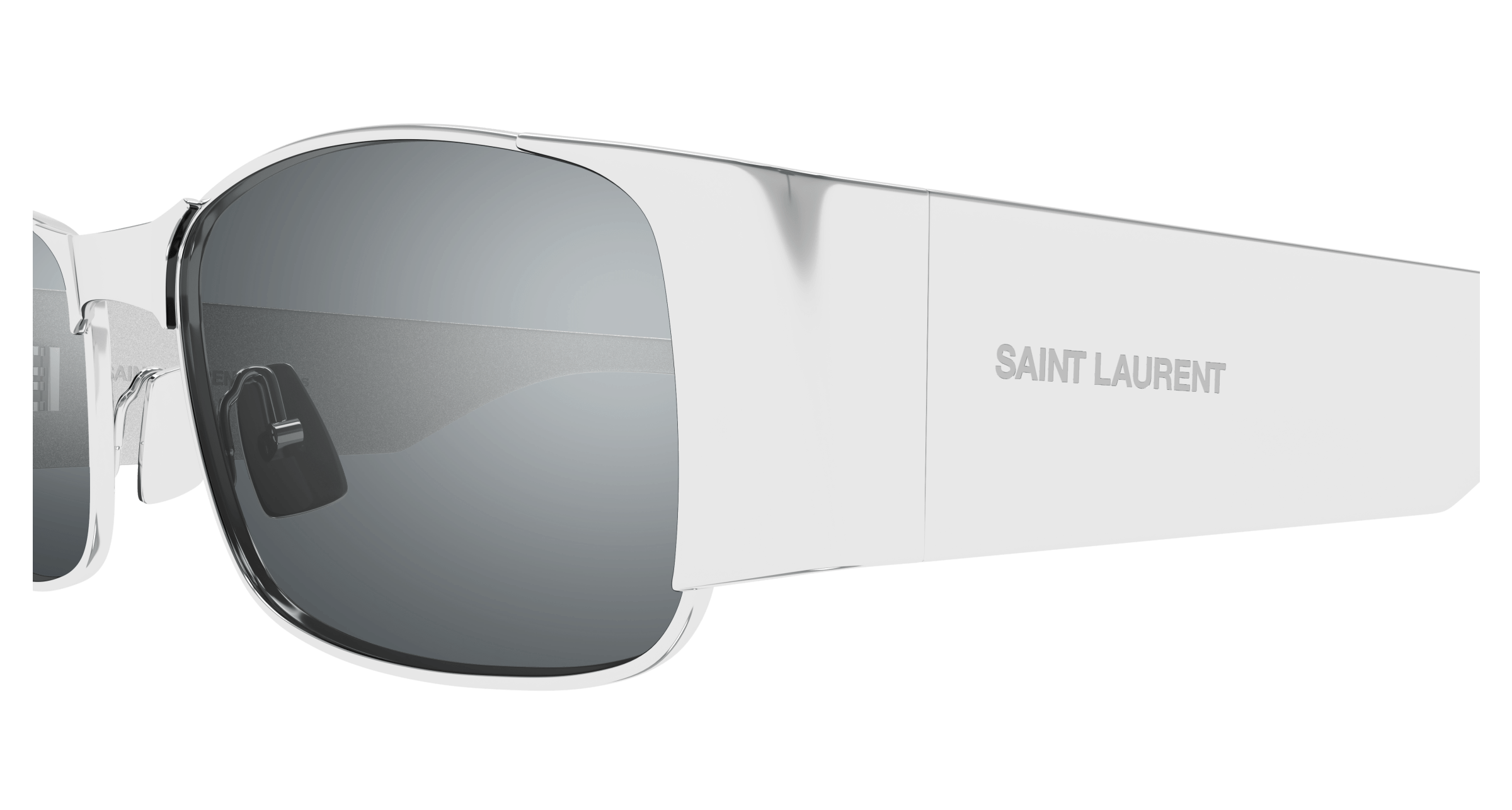 Silver Sunglasses Saint Laurent 889652520971