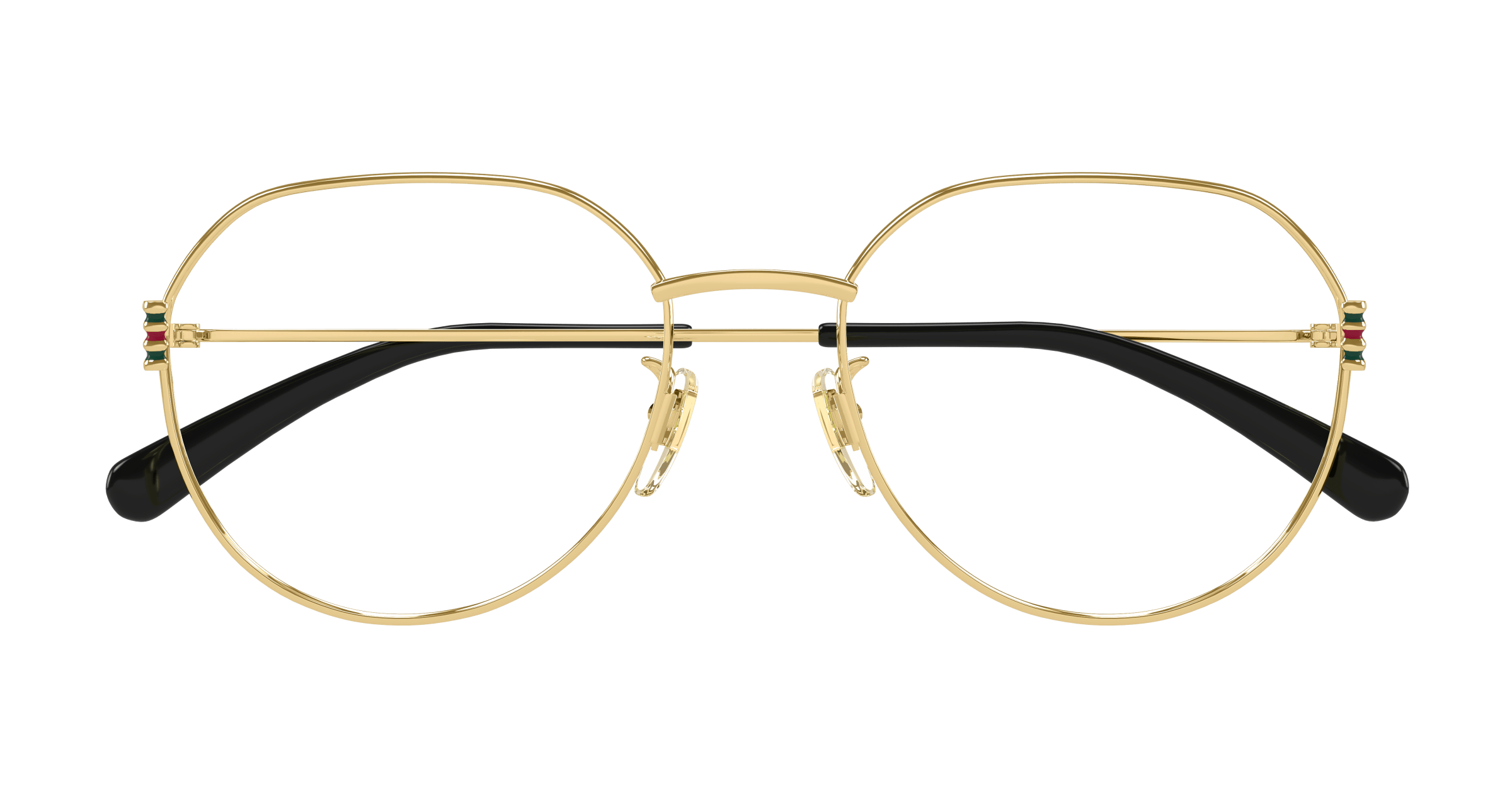 Gold Eyeglasses Gucci 889652501734