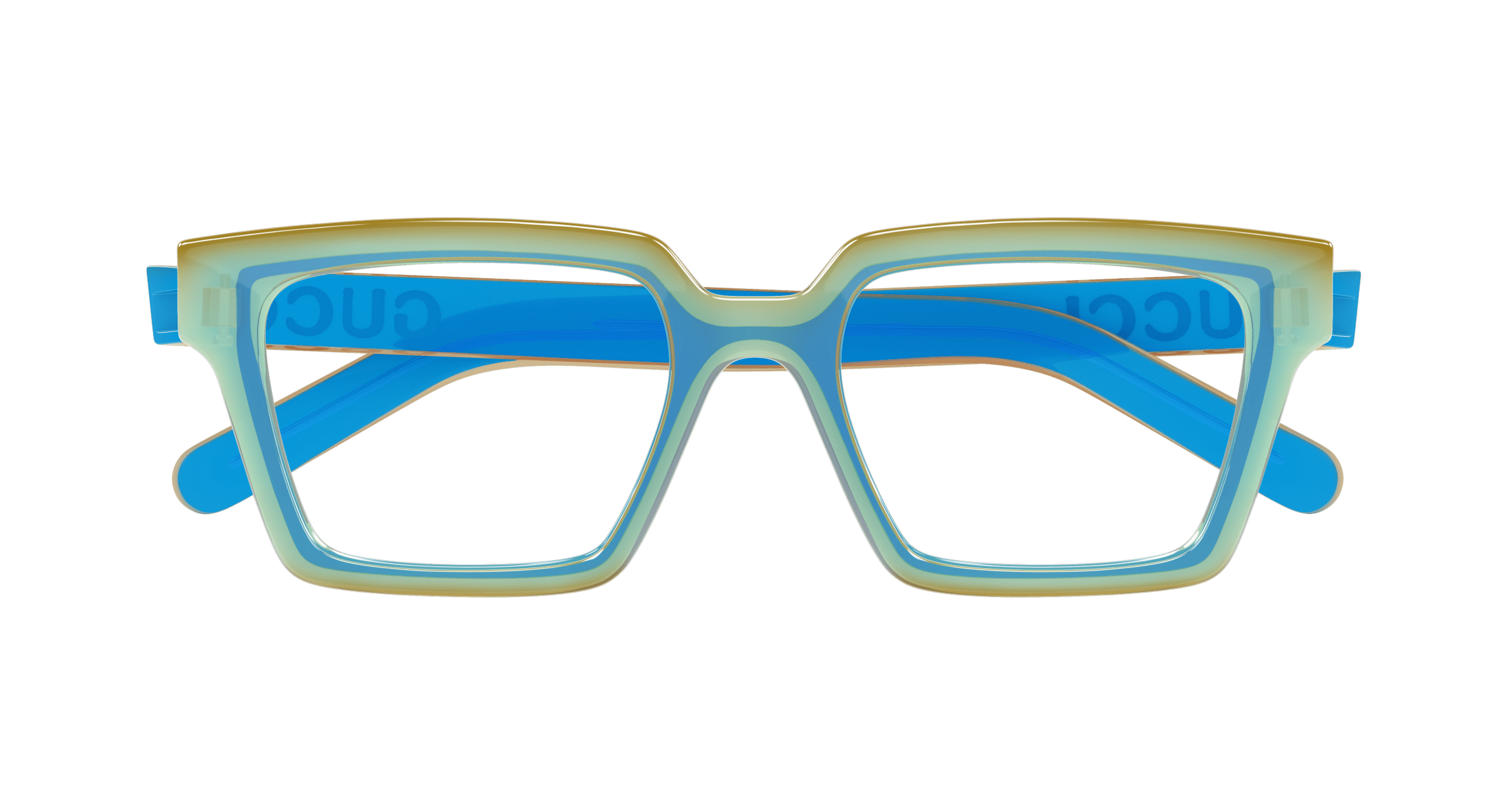 Blue Eyeglasses Gucci 889652500447