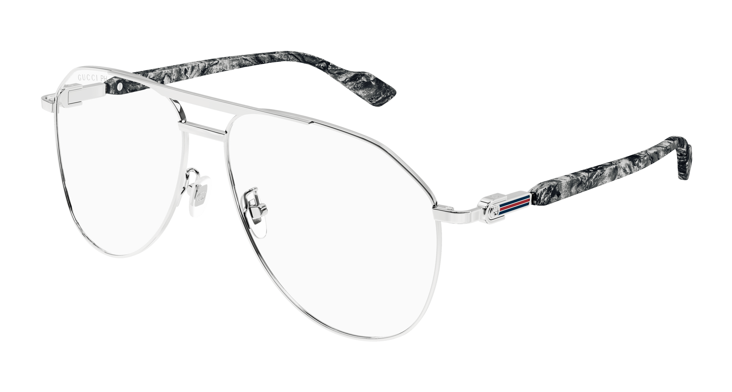 Silver Sunglasses Gucci 889652470542