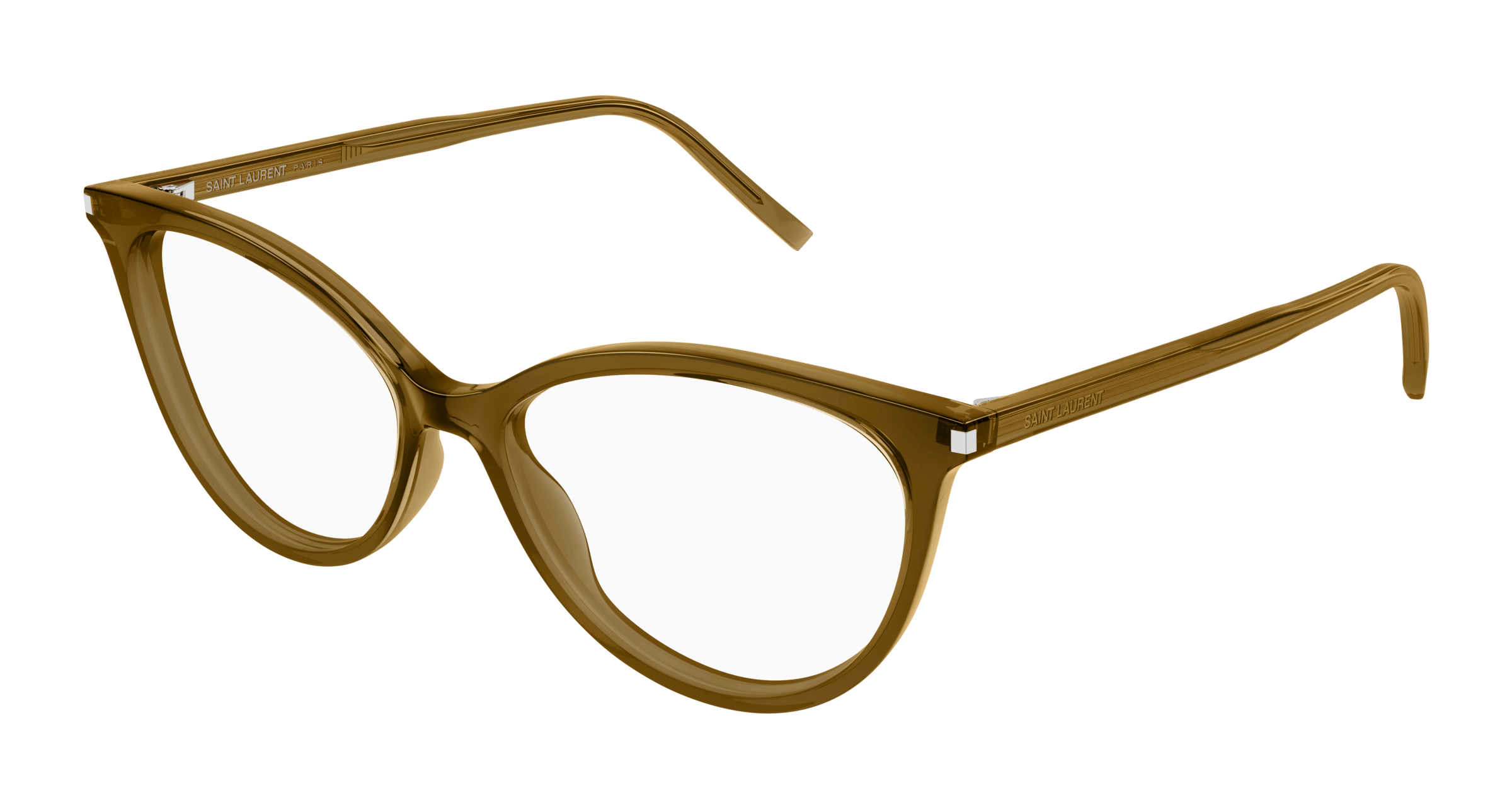 Brown Eyeglasses Saint Laurent 889652517377