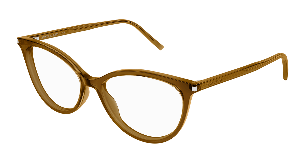 Brown Eyeglasses Saint Laurent 889652517377