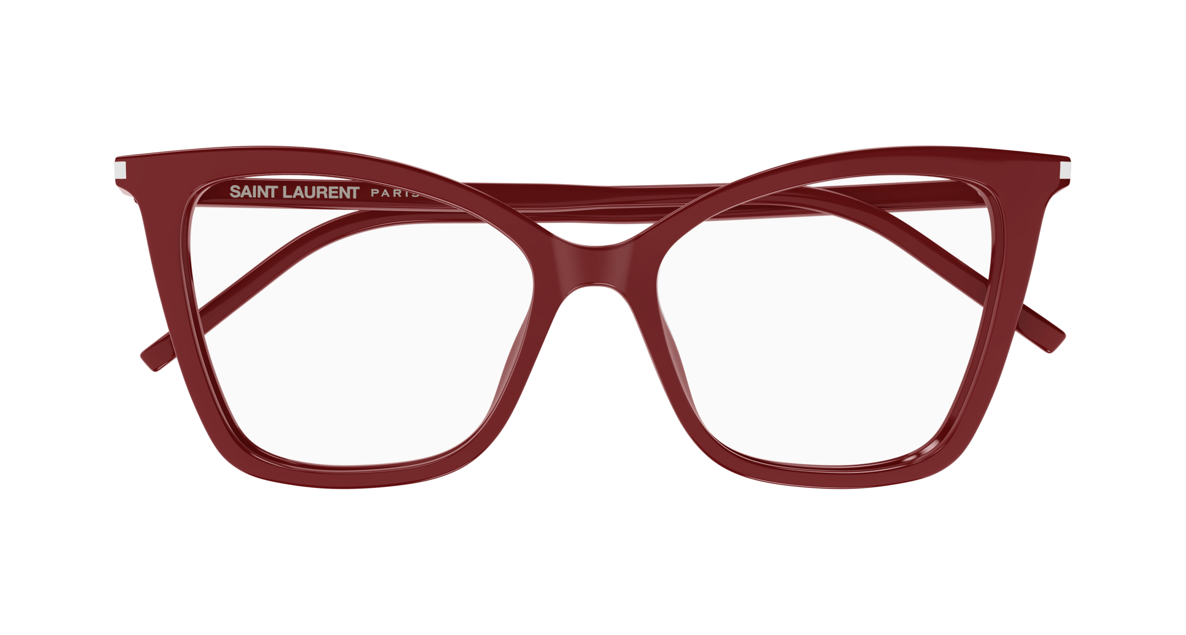 Red Eyeglasses Saint Laurent 889652521985