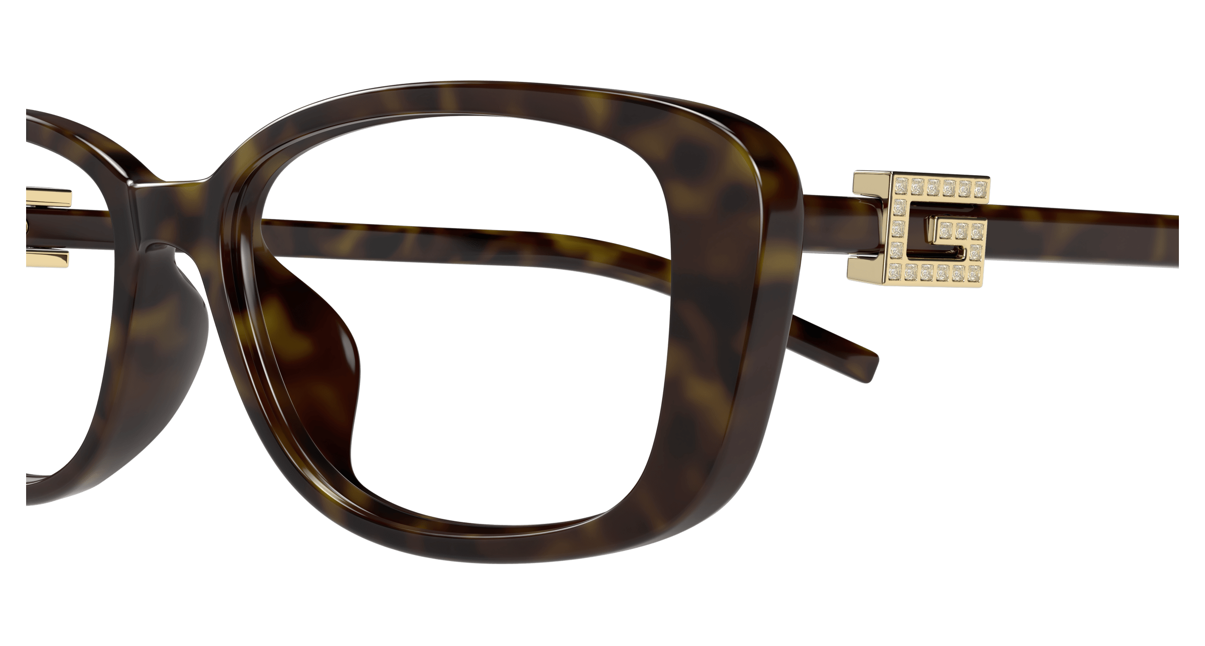 Havana Eyeglasses Gucci 889652501857