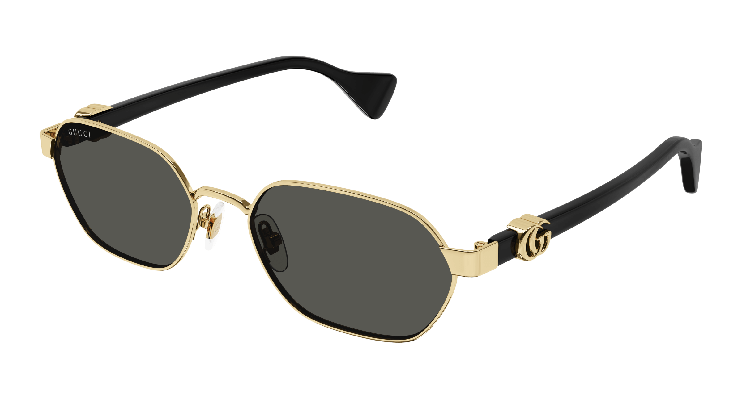 Gold Sunglasses Gucci 889652469409