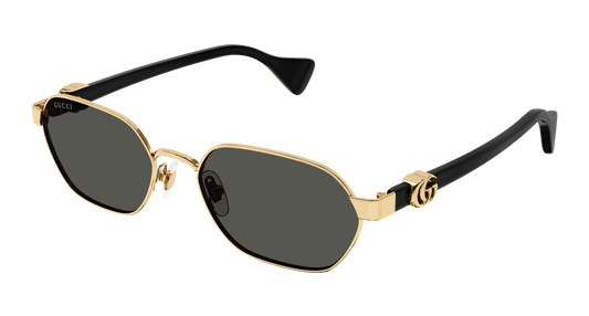 Gold Sunglasses Gucci 889652469409