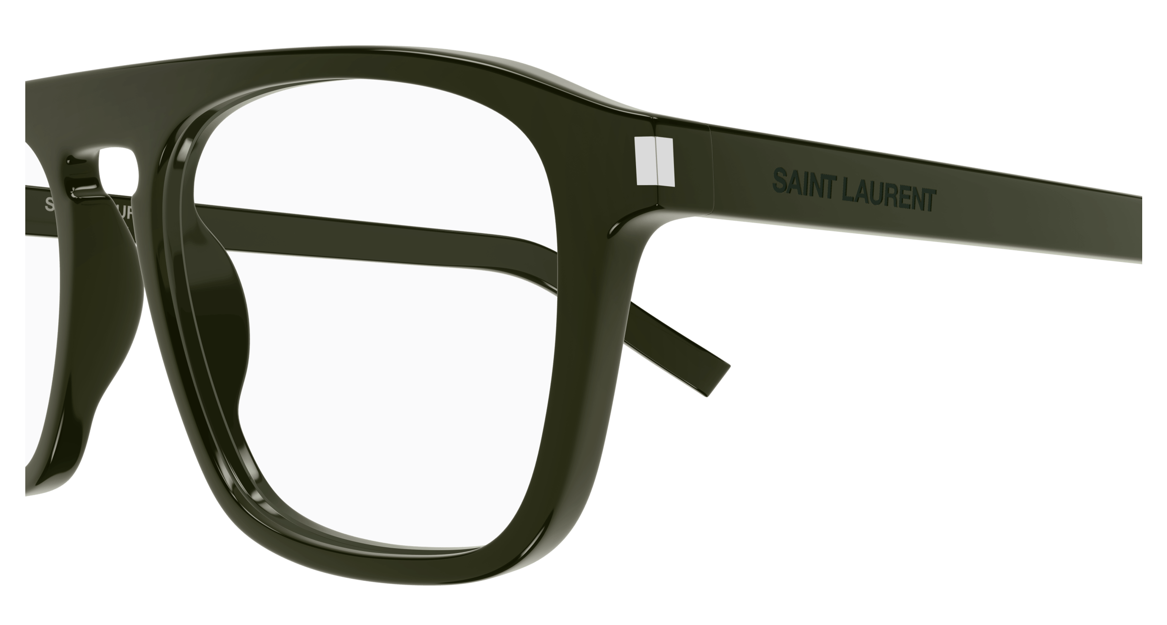 Green Eyeglasses Saint Laurent 889652522067