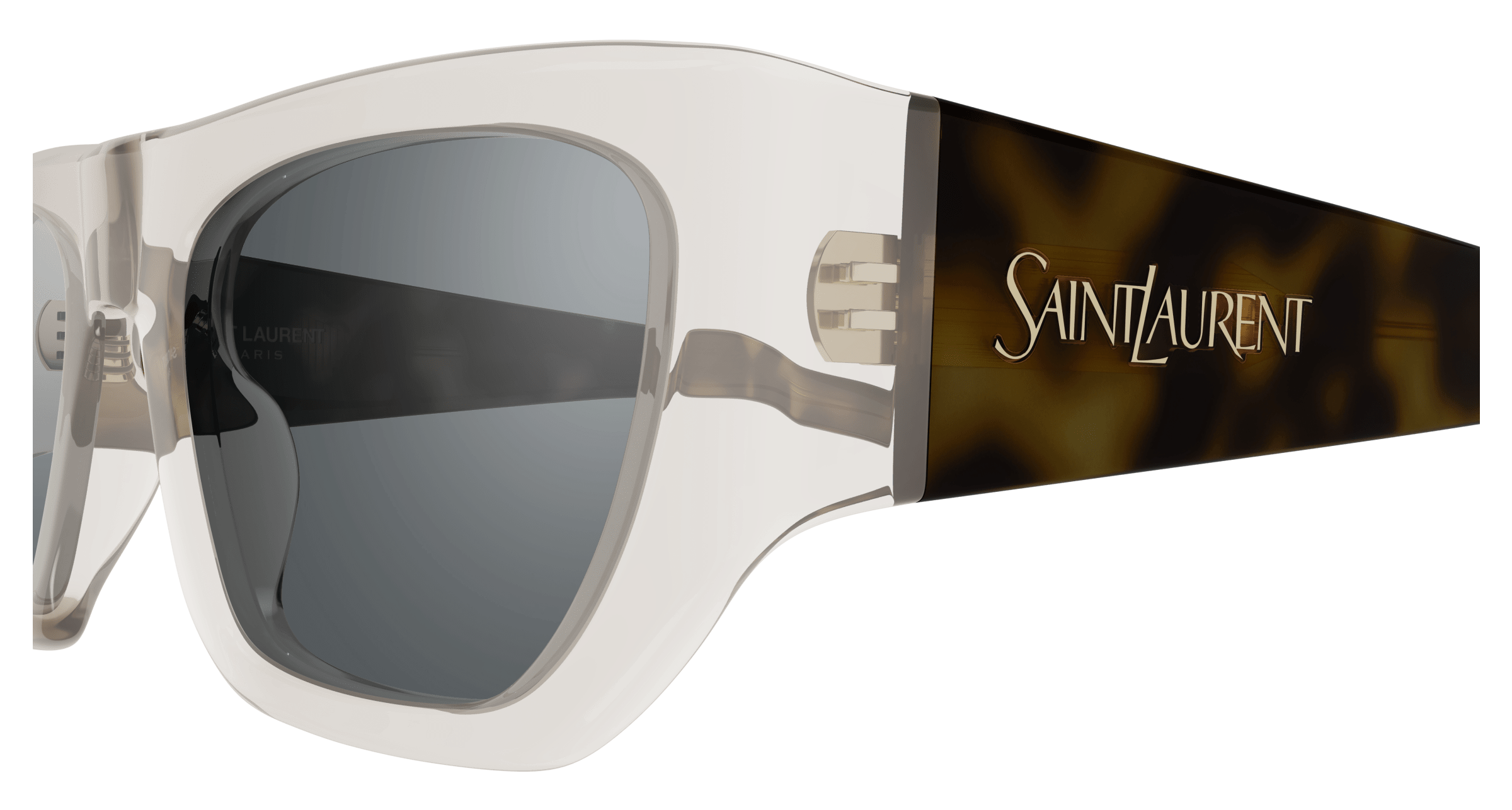 Beige Sunglasses Saint Laurent 889652521015