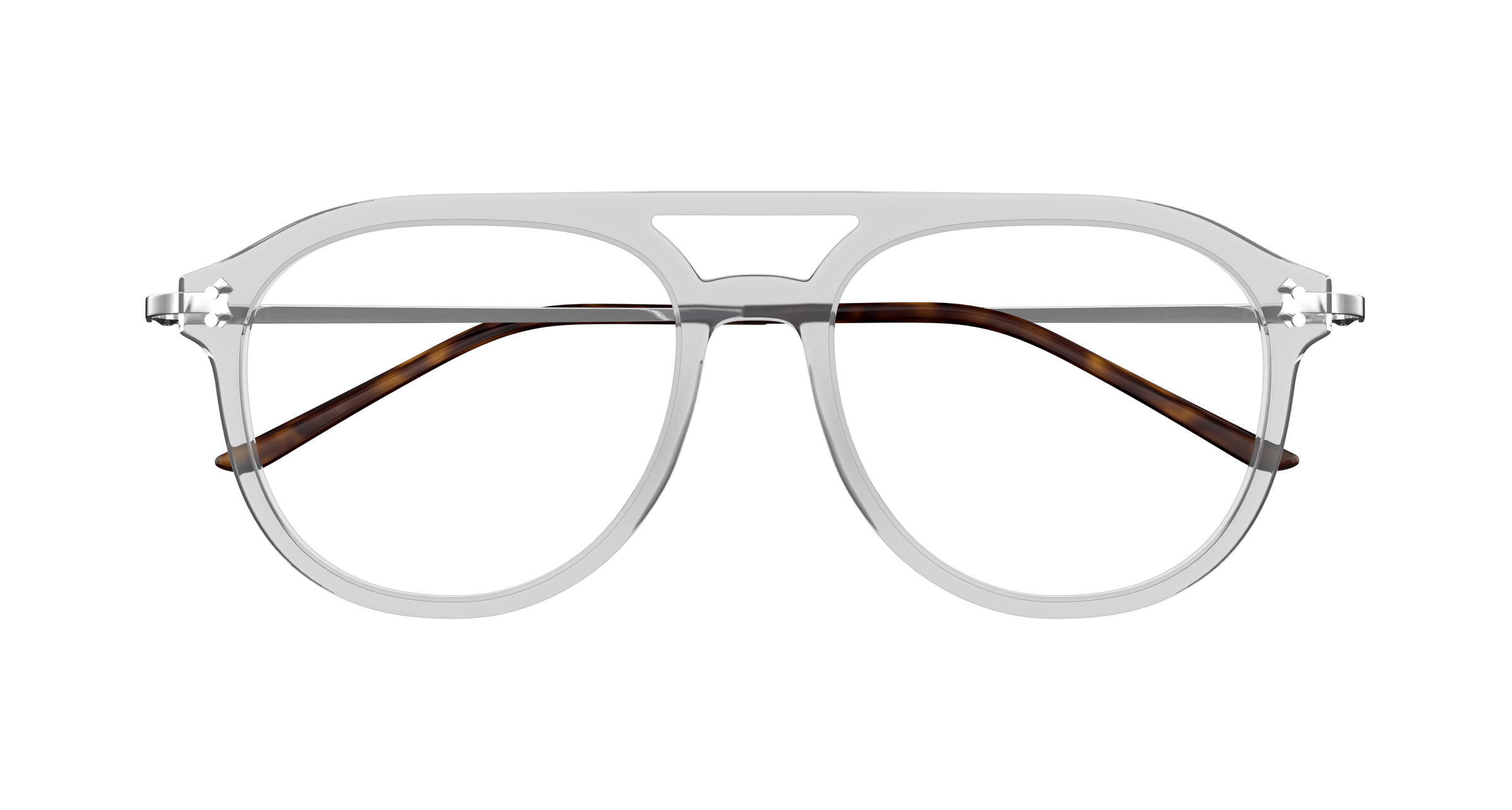 Grey Eyeglasses Gucci 889652499765