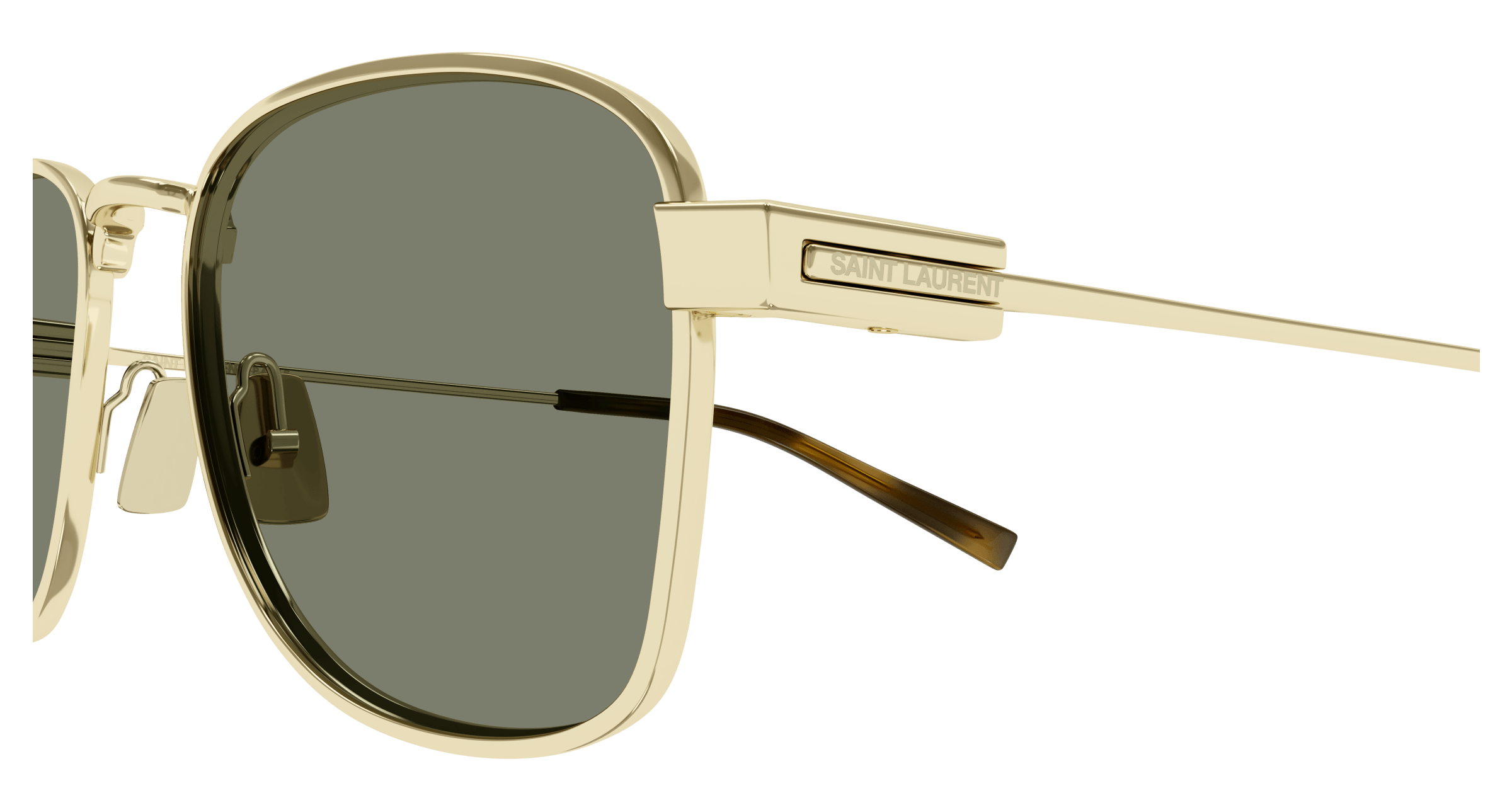 Gold Sunglasses Saint Laurent 889652521046