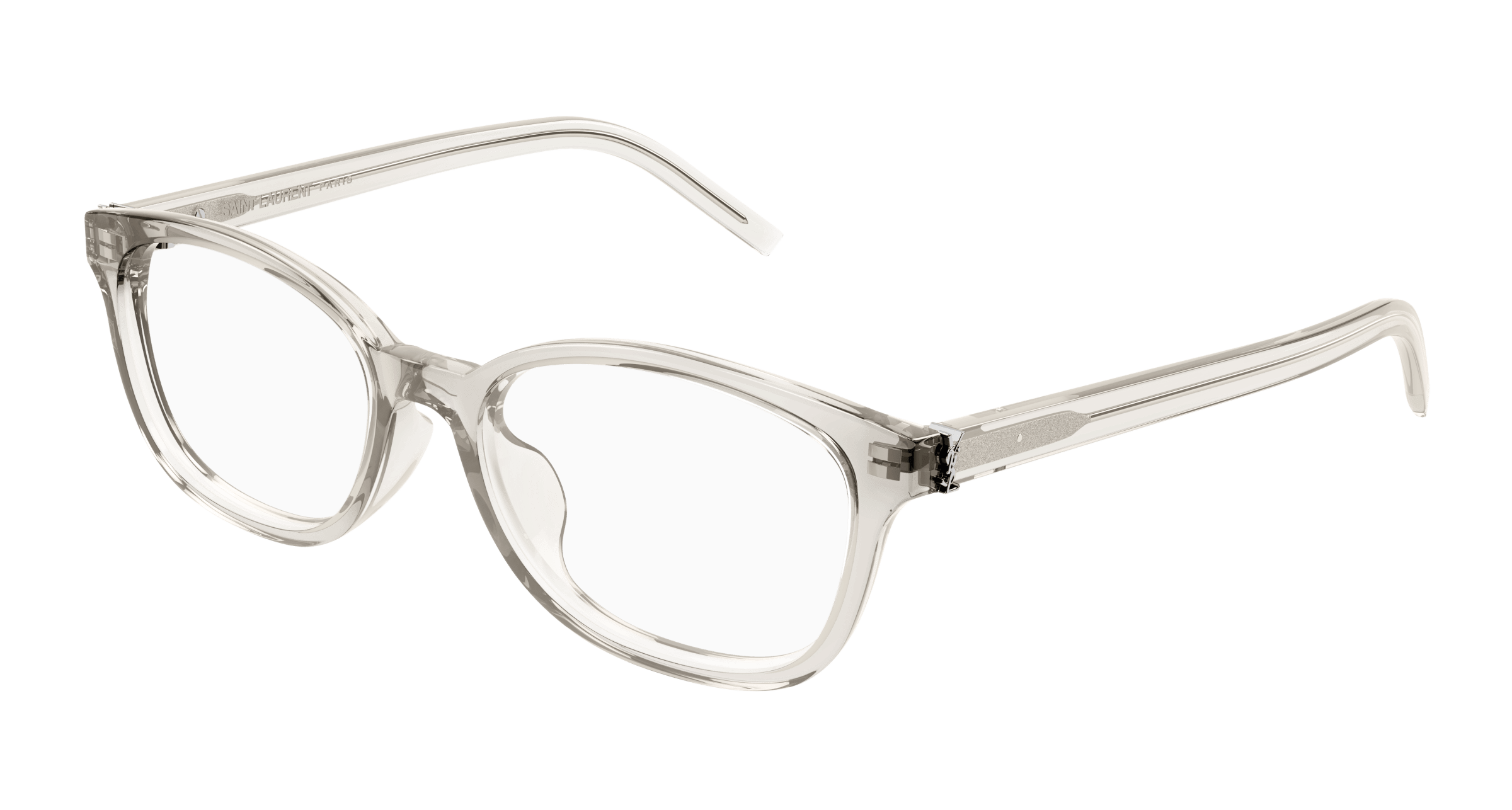 Beige Eyeglasses Saint Laurent 889652517360