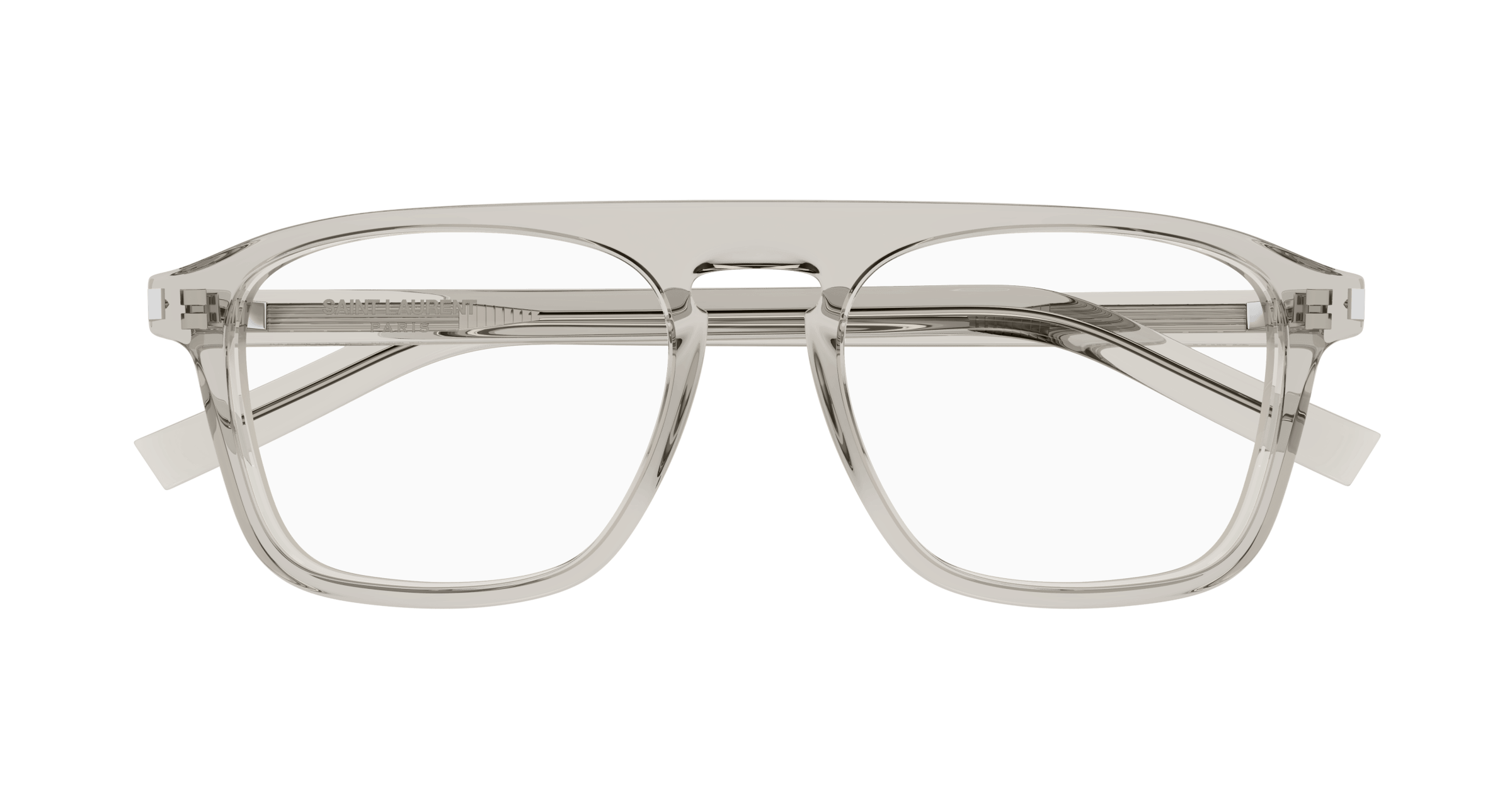 Beige Eyeglasses Saint Laurent 889652488103