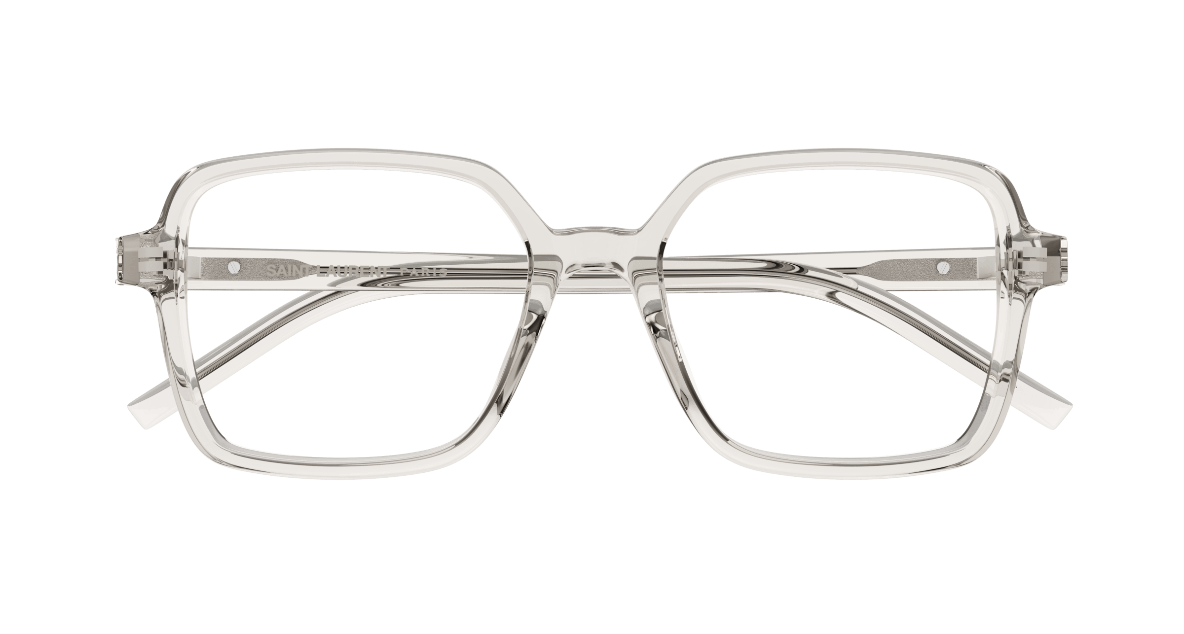 Beige Eyeglasses Saint Laurent 889652517063