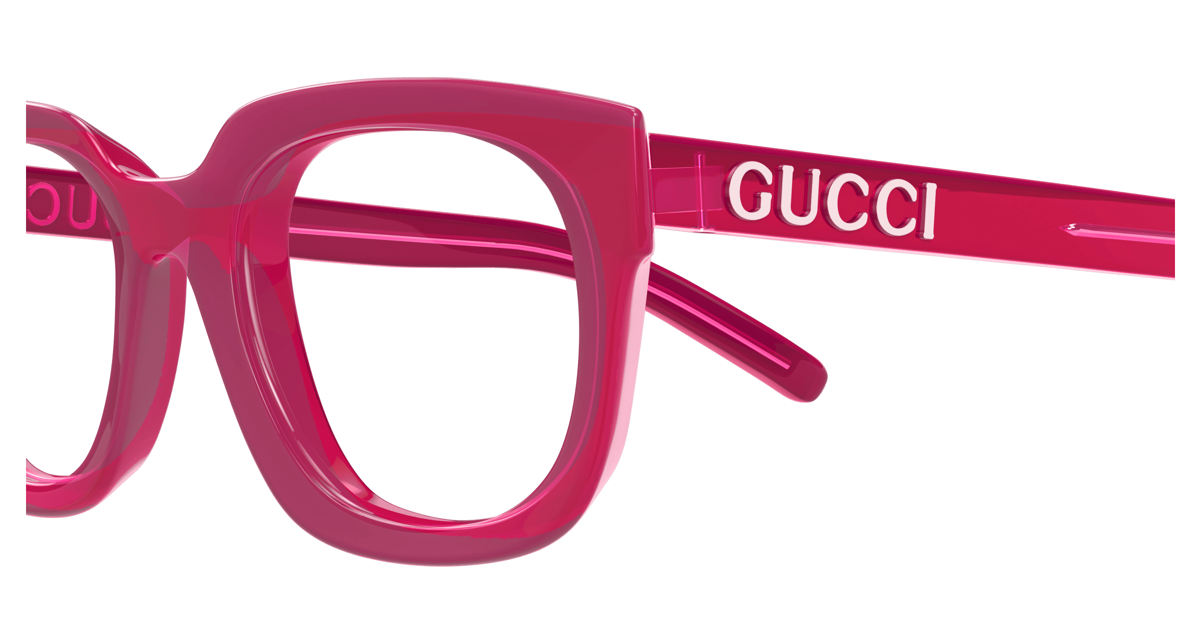 Red Eyeglasses Gucci 889652500379