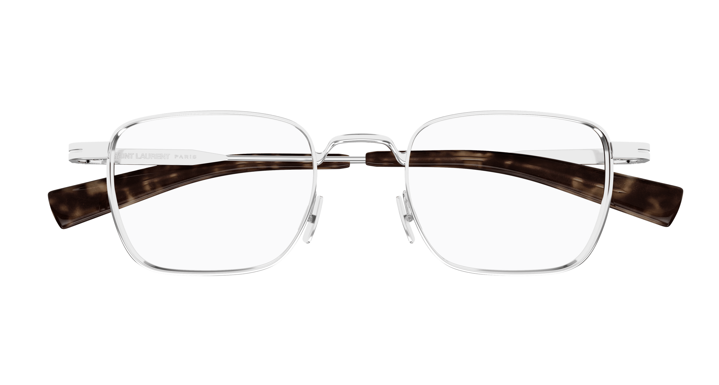 Silver Eyeglasses Saint Laurent 889652516622