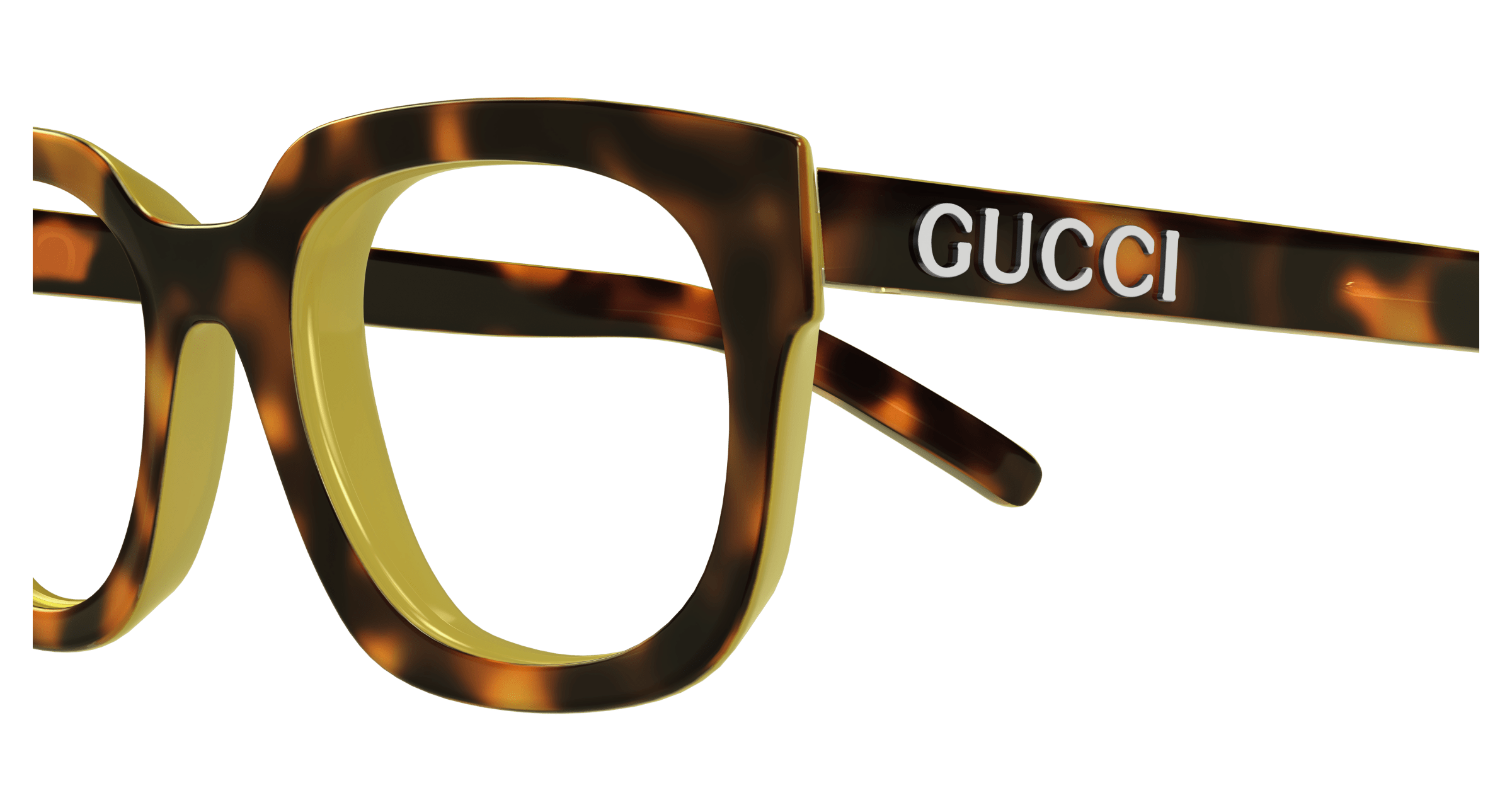 Havana Eyeglasses Gucci 889652500355