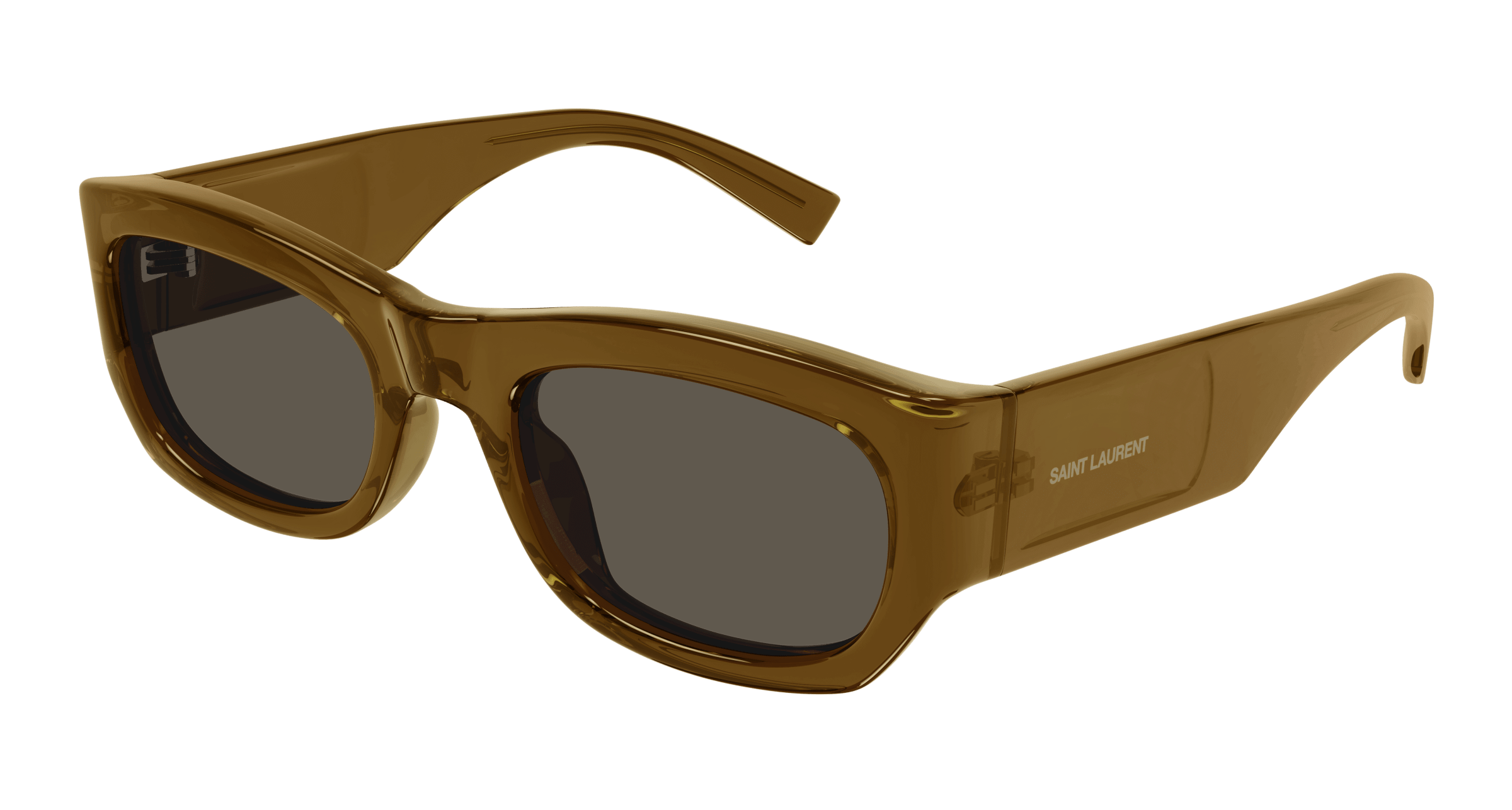 Brown Sunglasses Saint Laurent 889652516073