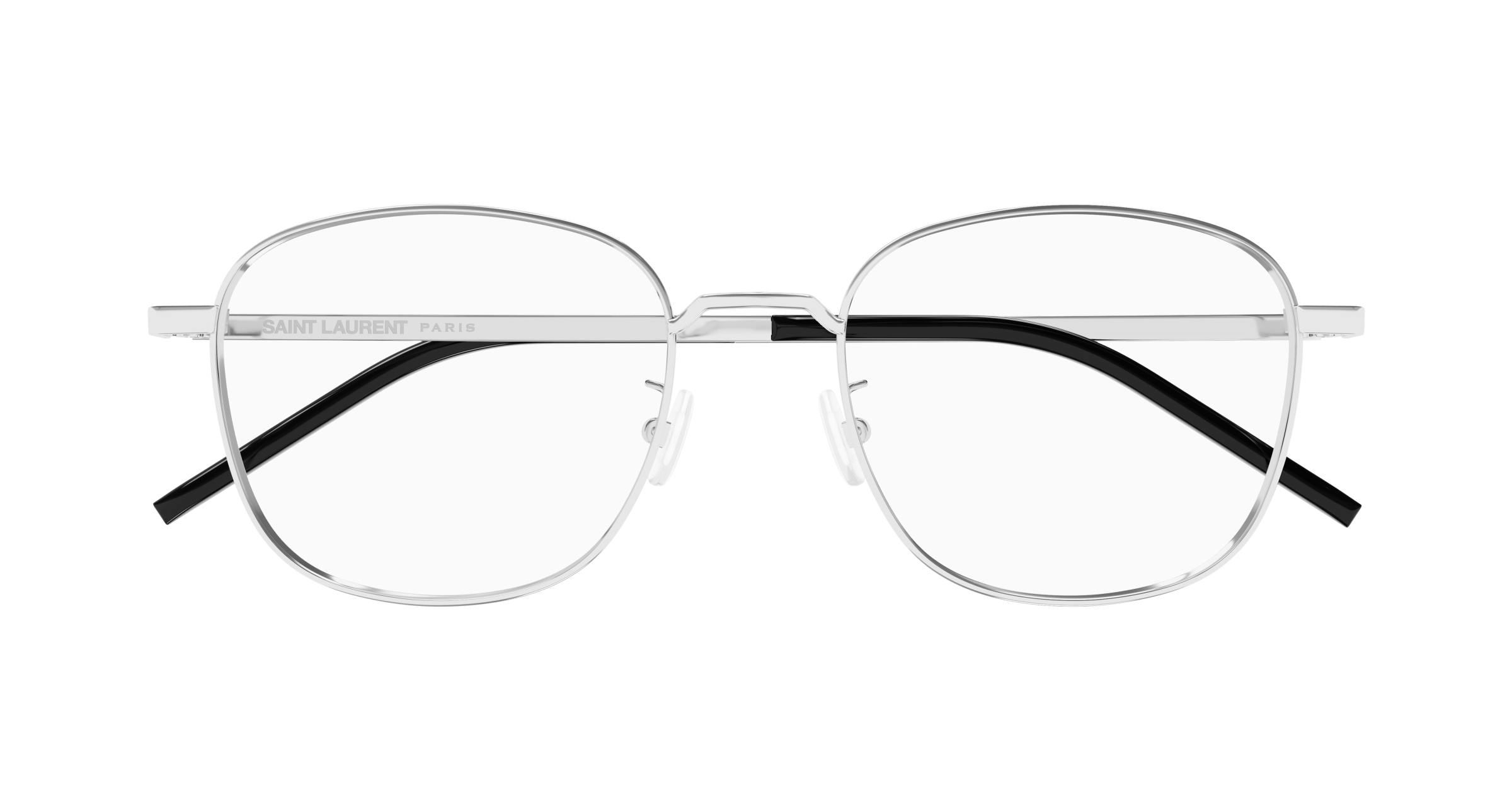 Silver Eyeglasses Saint Laurent 889652487380