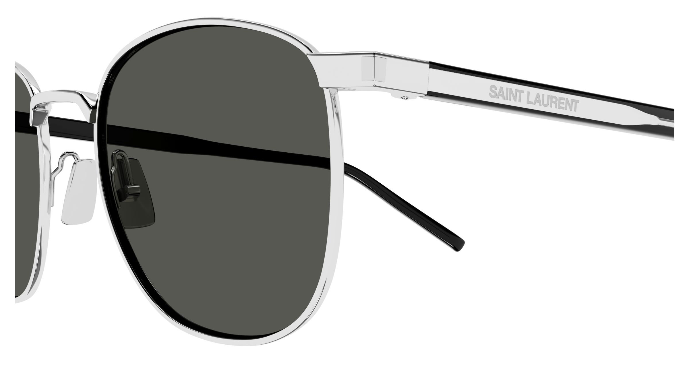 Silver Sunglasses Saint Laurent 889652521220