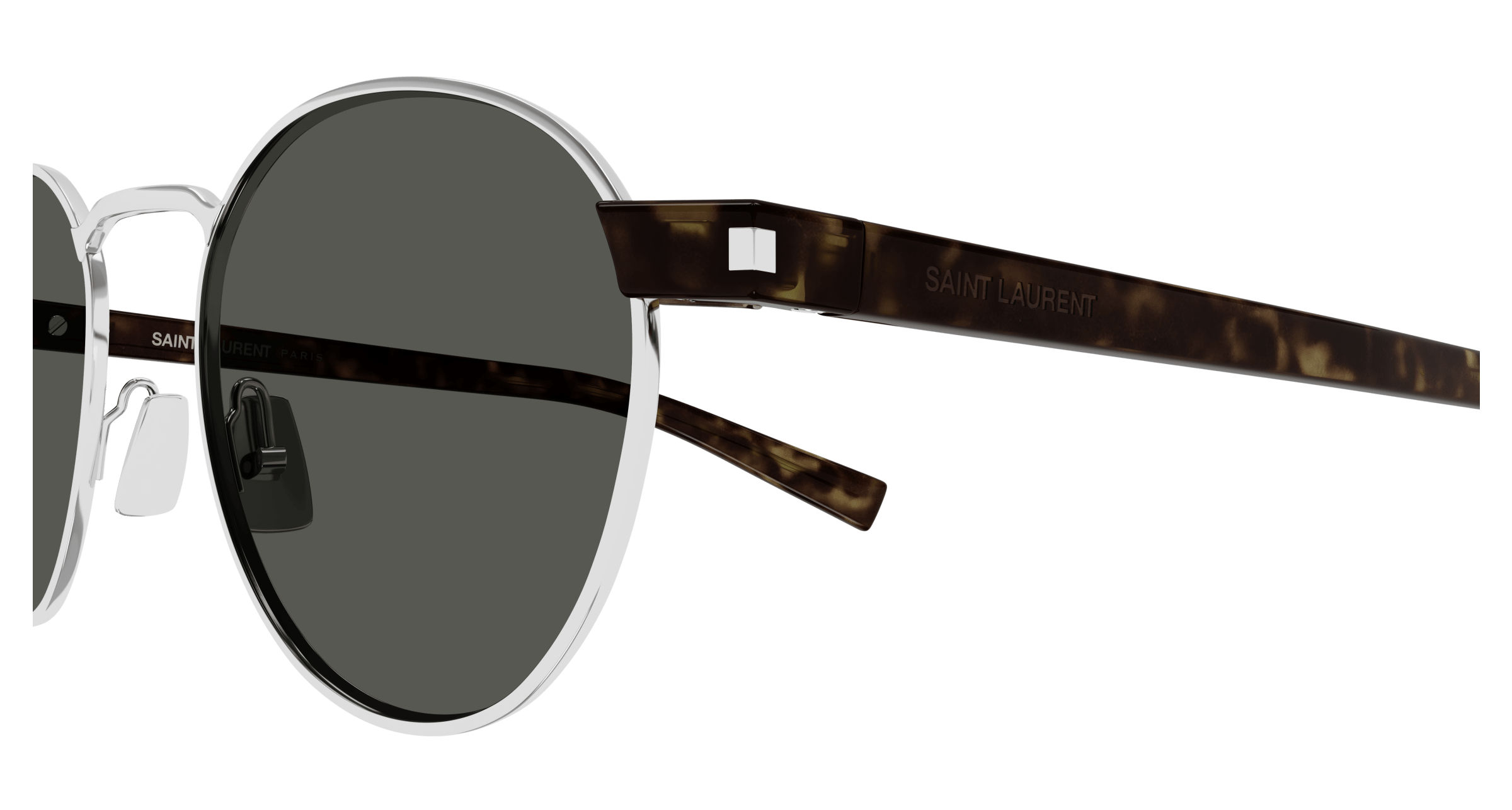 Silver Sunglasses Saint Laurent 889652516370