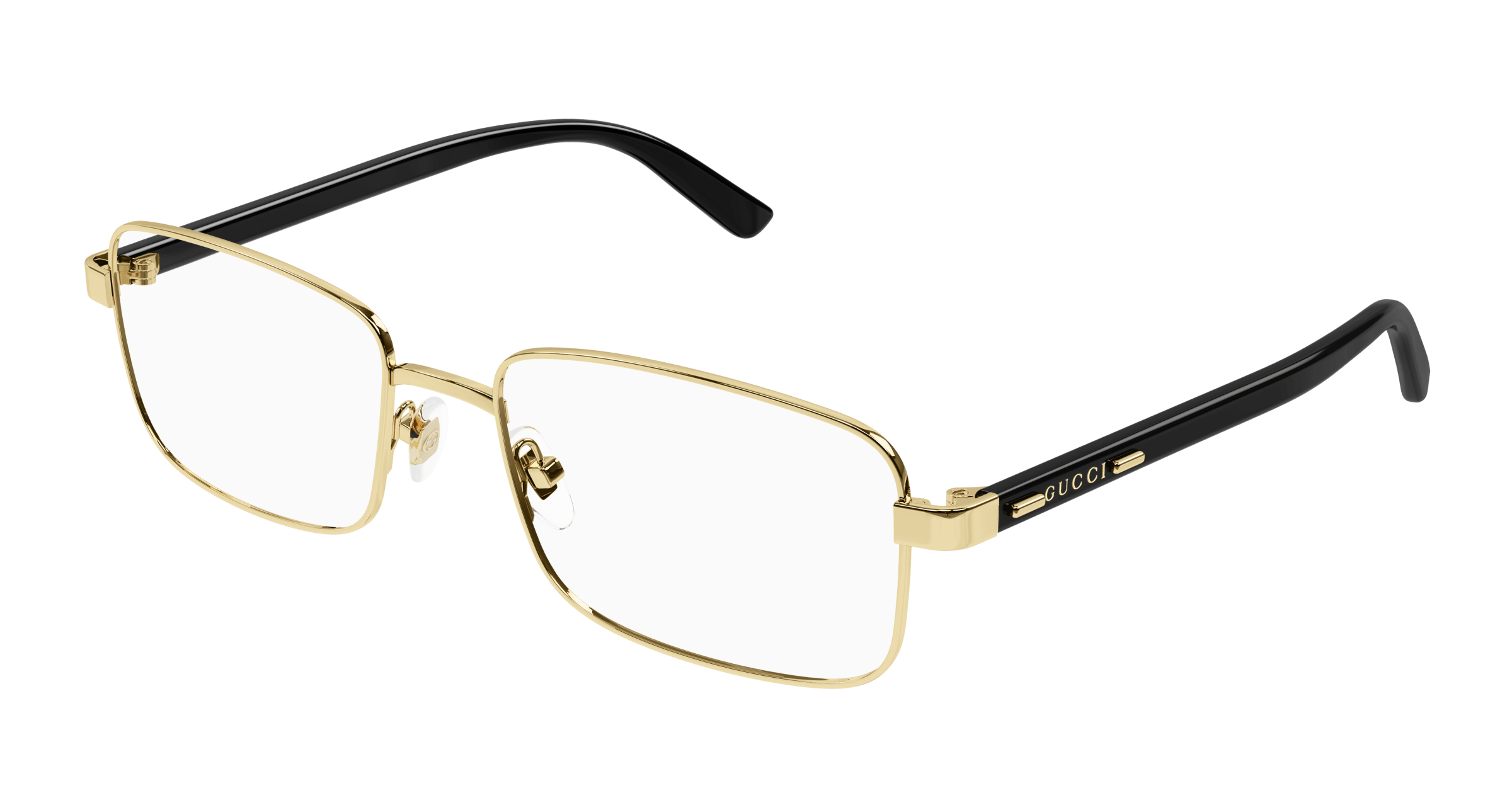 Gold Eyeglasses Gucci 889652470504