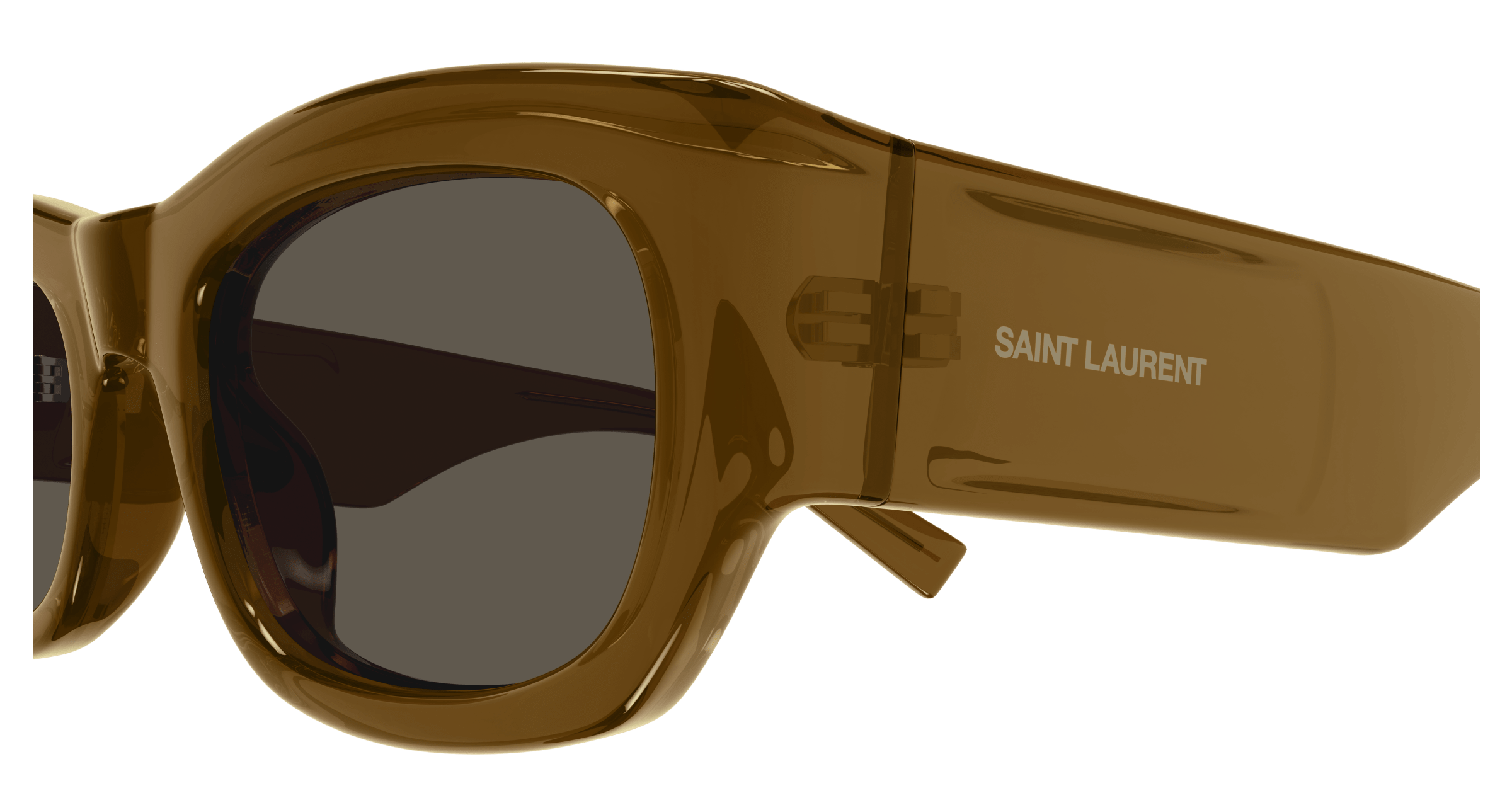 Brown Sunglasses Saint Laurent 889652516073