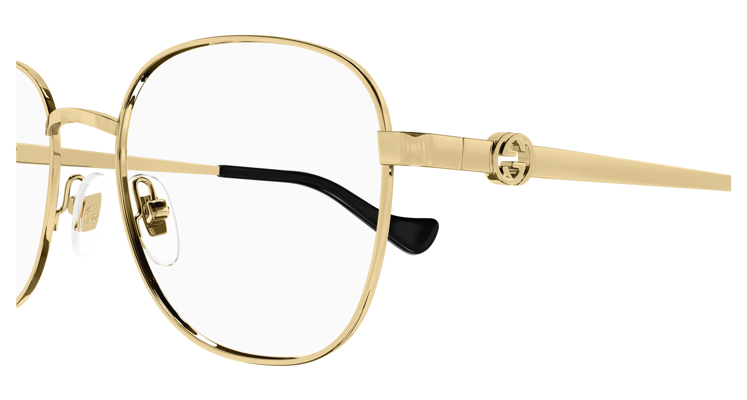 Gold Eyeglasses Gucci 889652469720