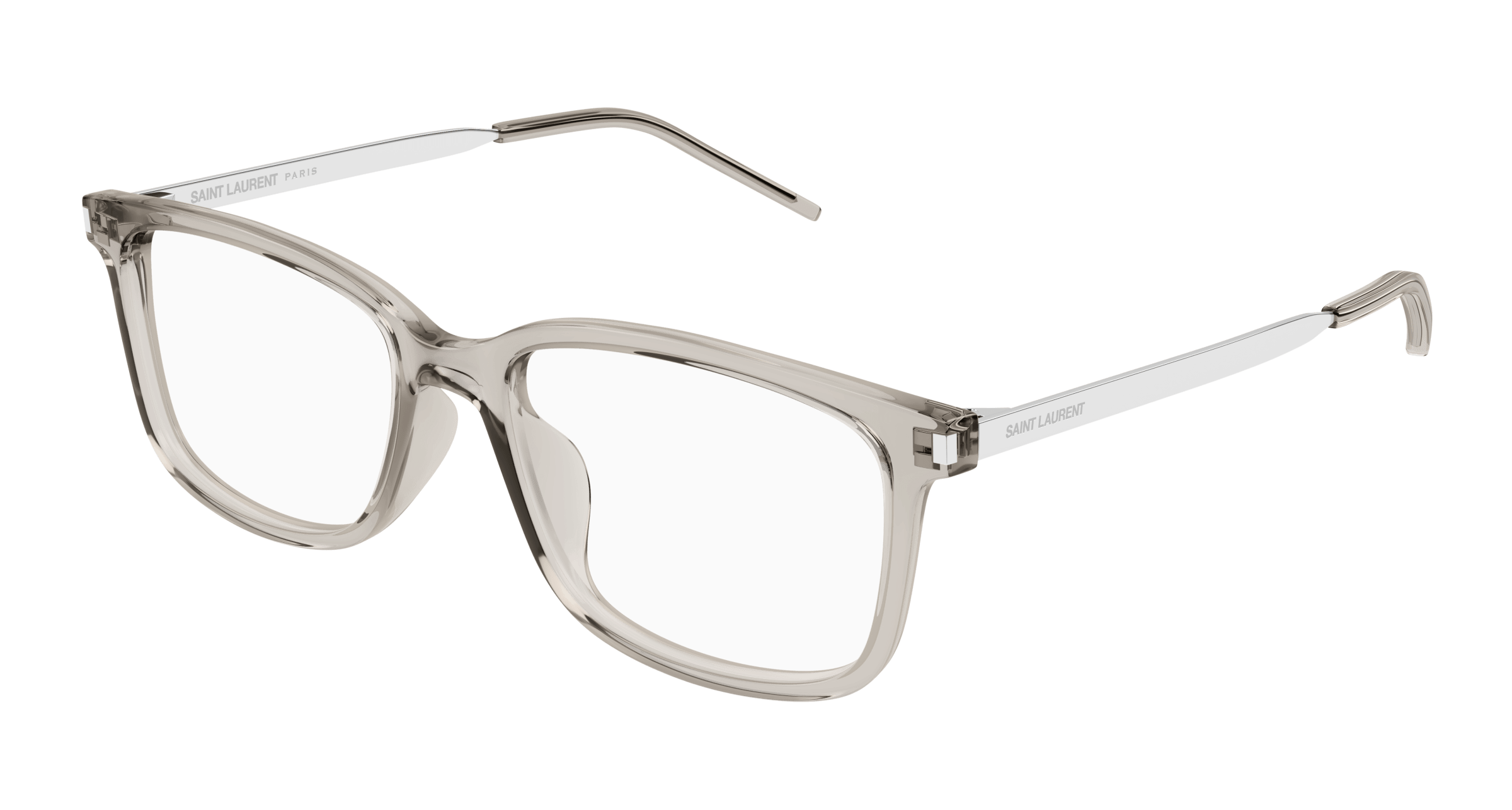 Beige Eyeglasses Saint Laurent 889652488226