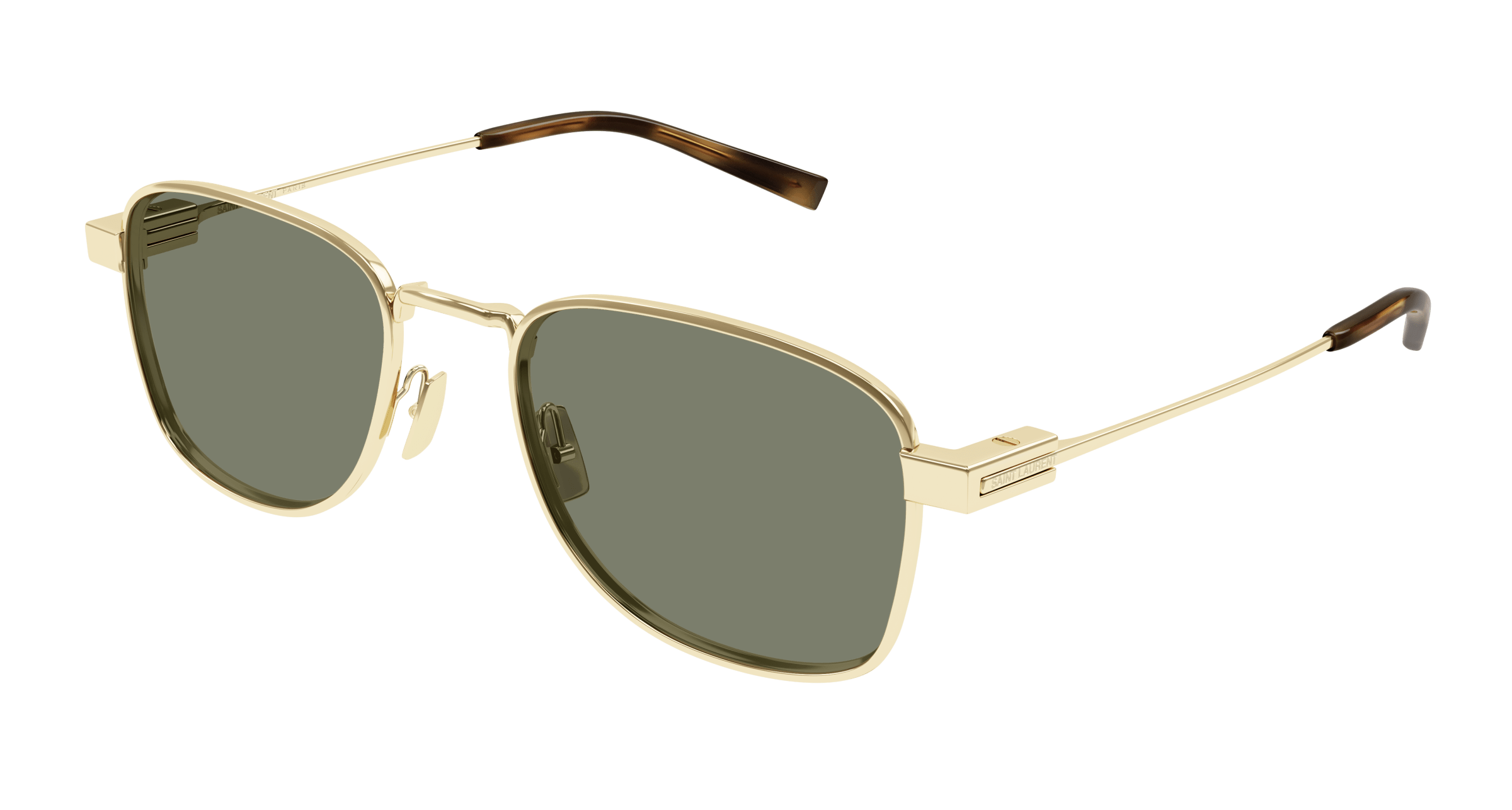 Gold Sunglasses Saint Laurent 889652521046