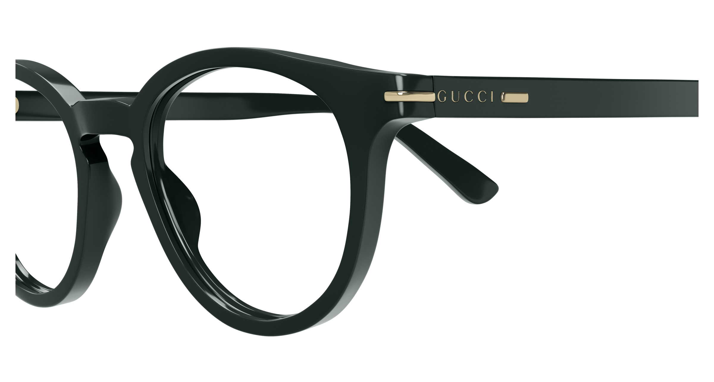 Green Eyeglasses Gucci 889652498362