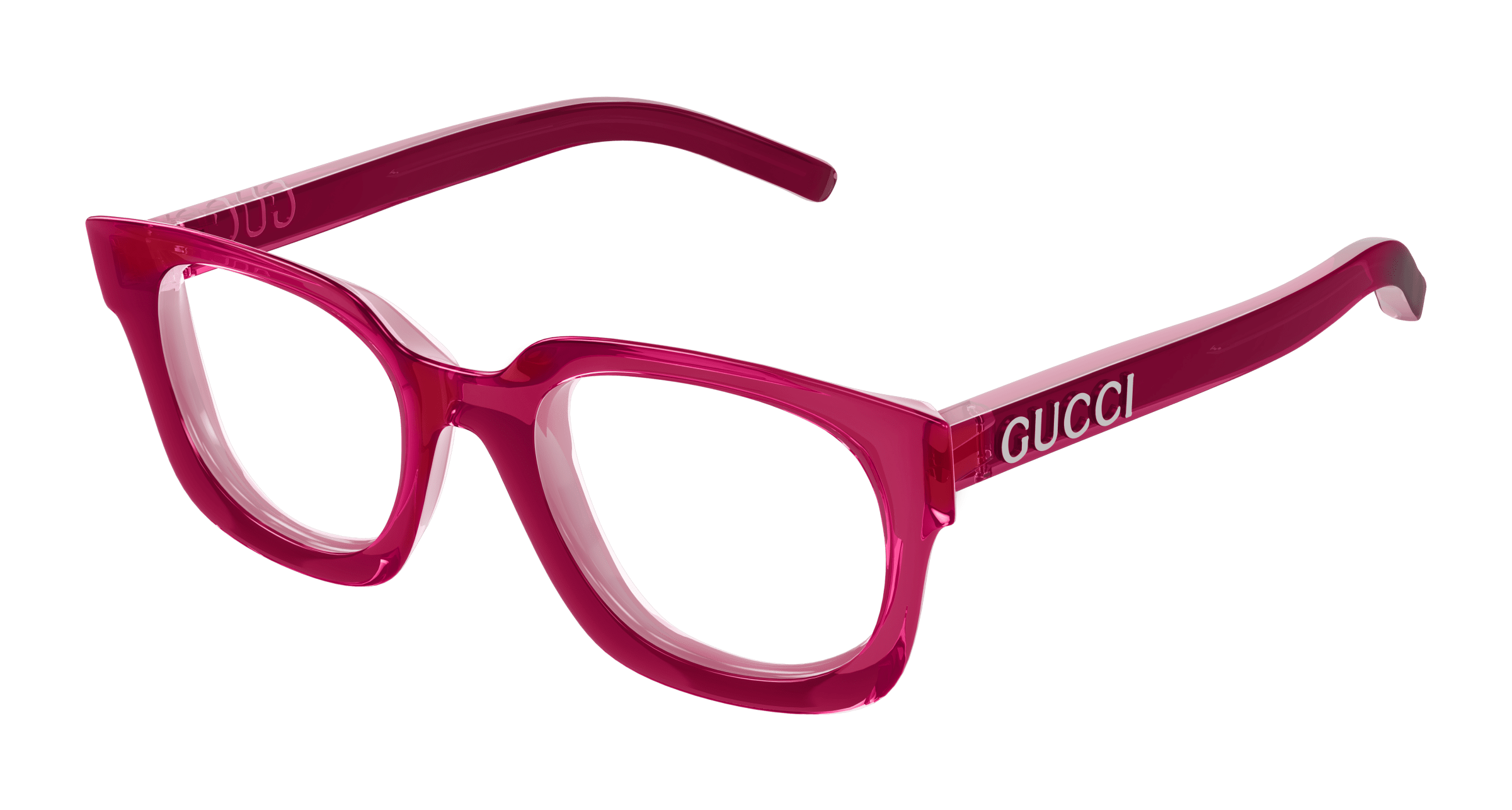 Red Eyeglasses Gucci 889652500379