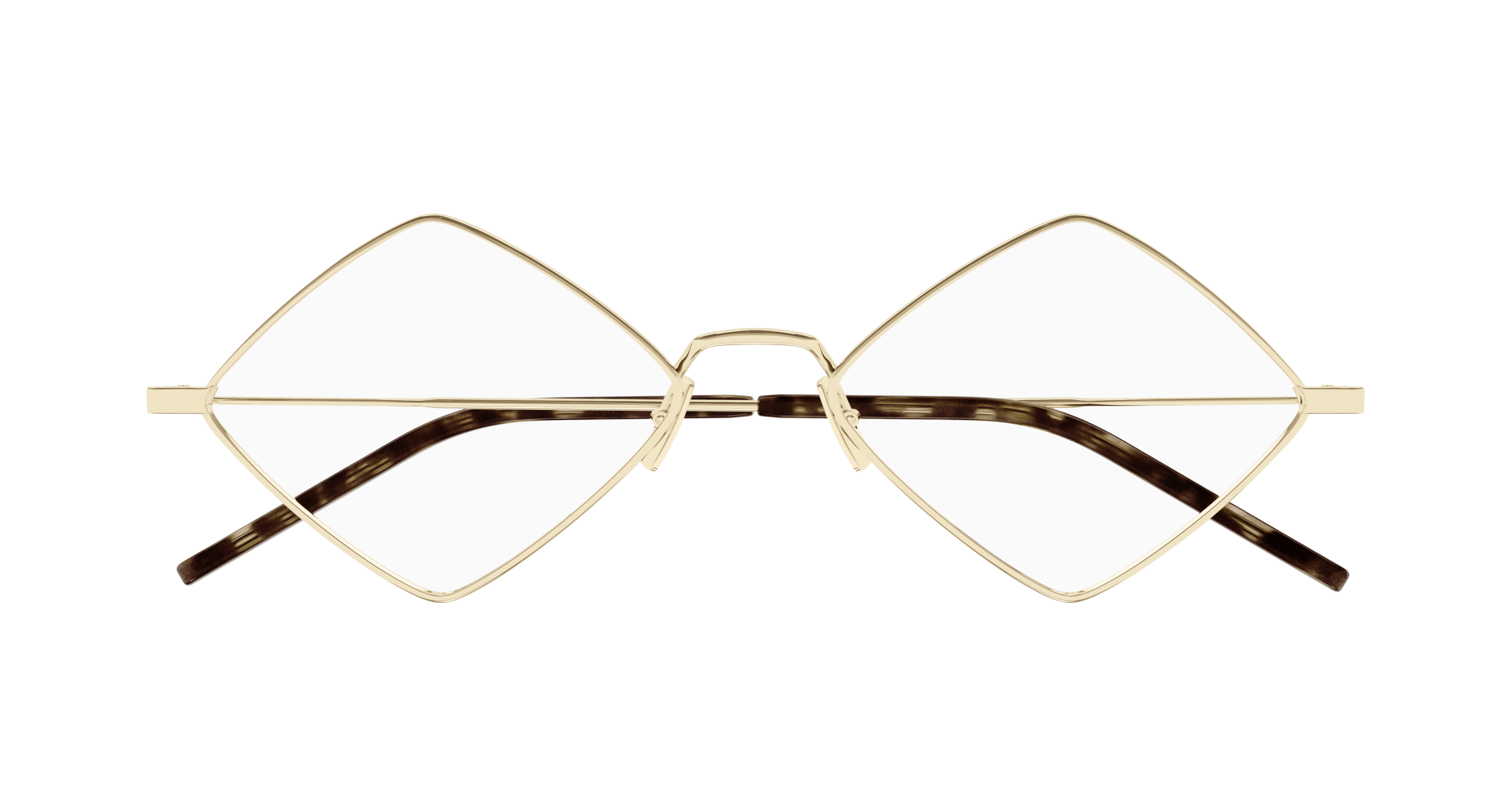 Gold Eyeglasses Saint Laurent 889652517094