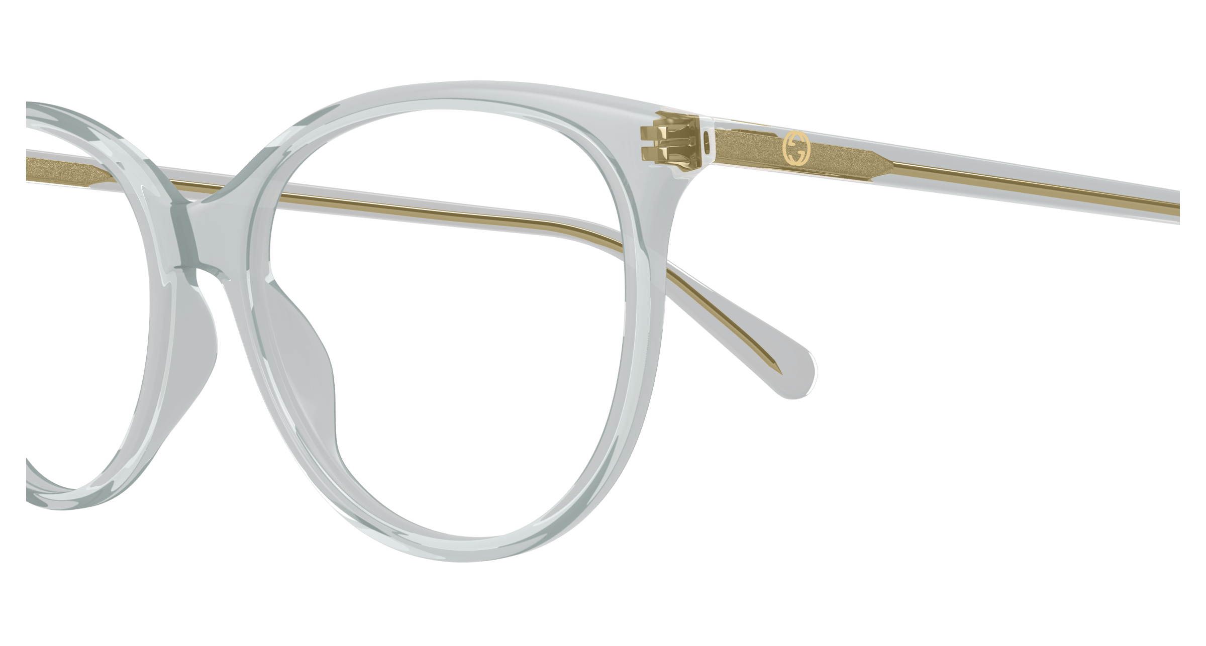 Light-Blue Eyeglasses Gucci 889652539645